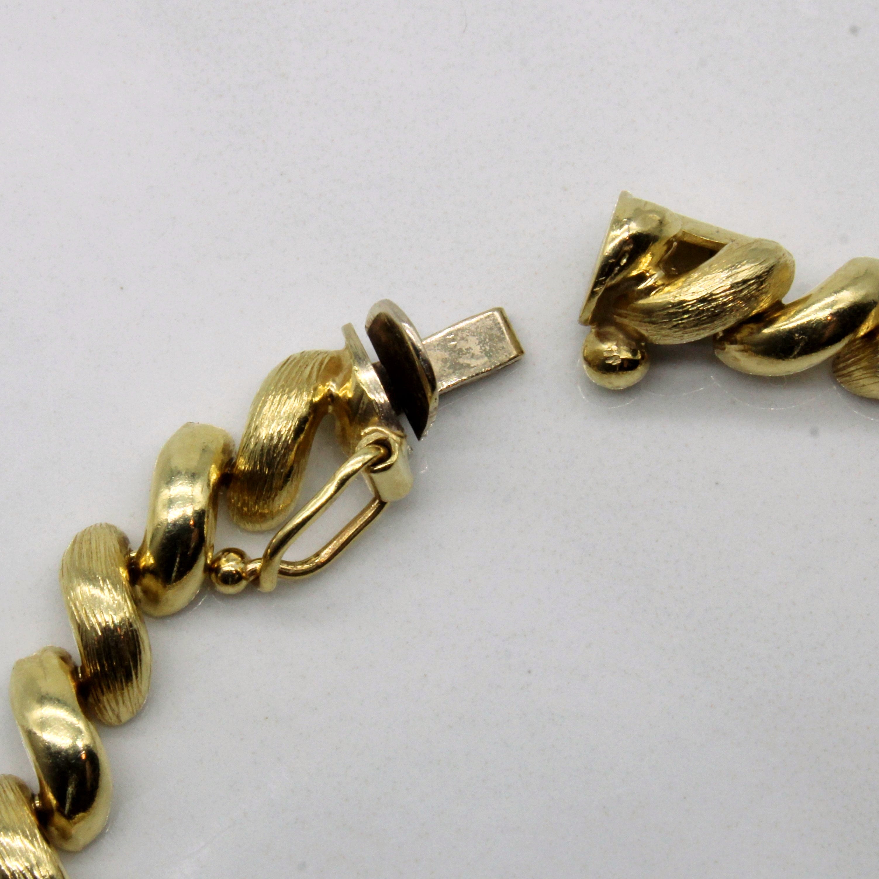 14k Yellow Gold Bracelet | 7" |