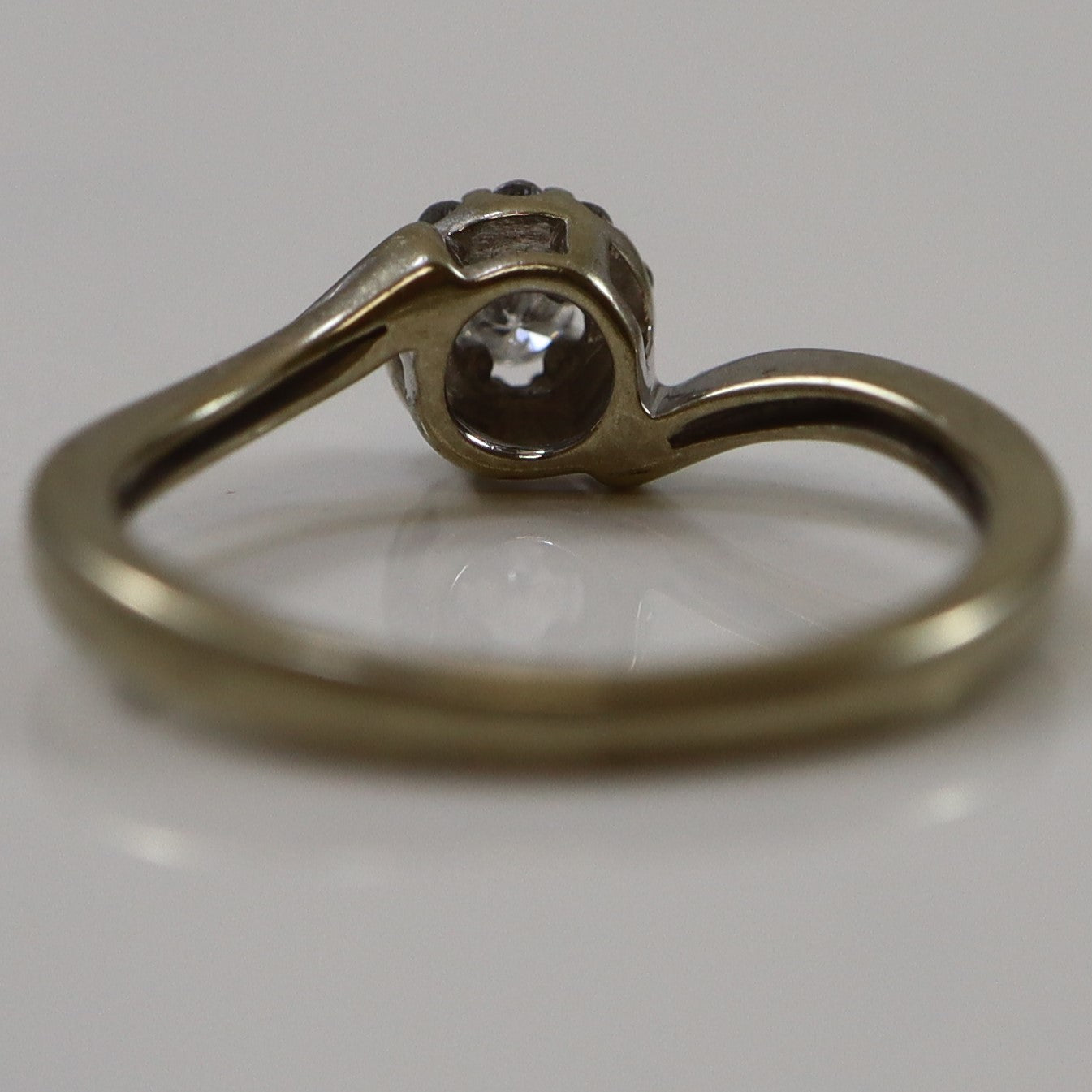 Diamond Bypass Ring | 0.10ctw | SZ 3.25 |