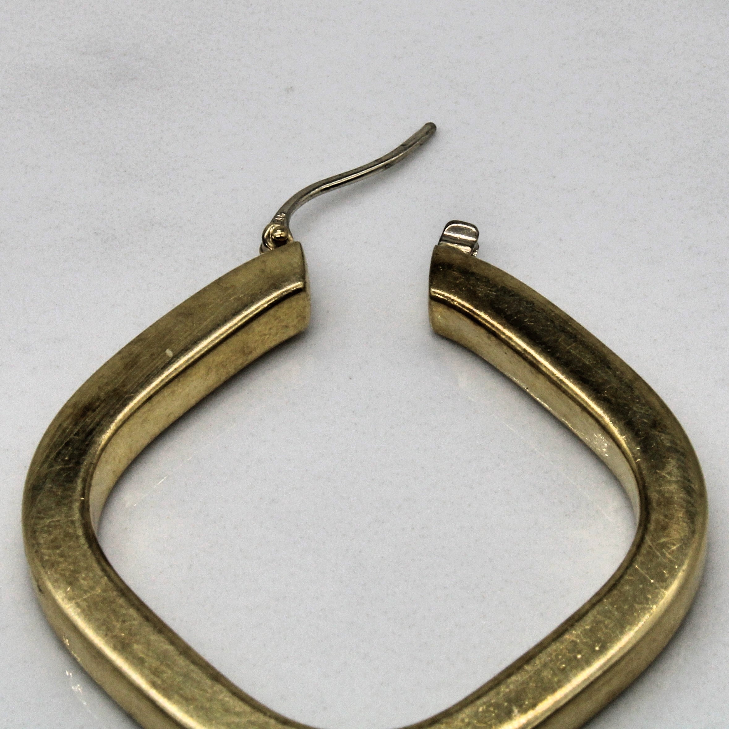 Soft Square Hoop Earrings |