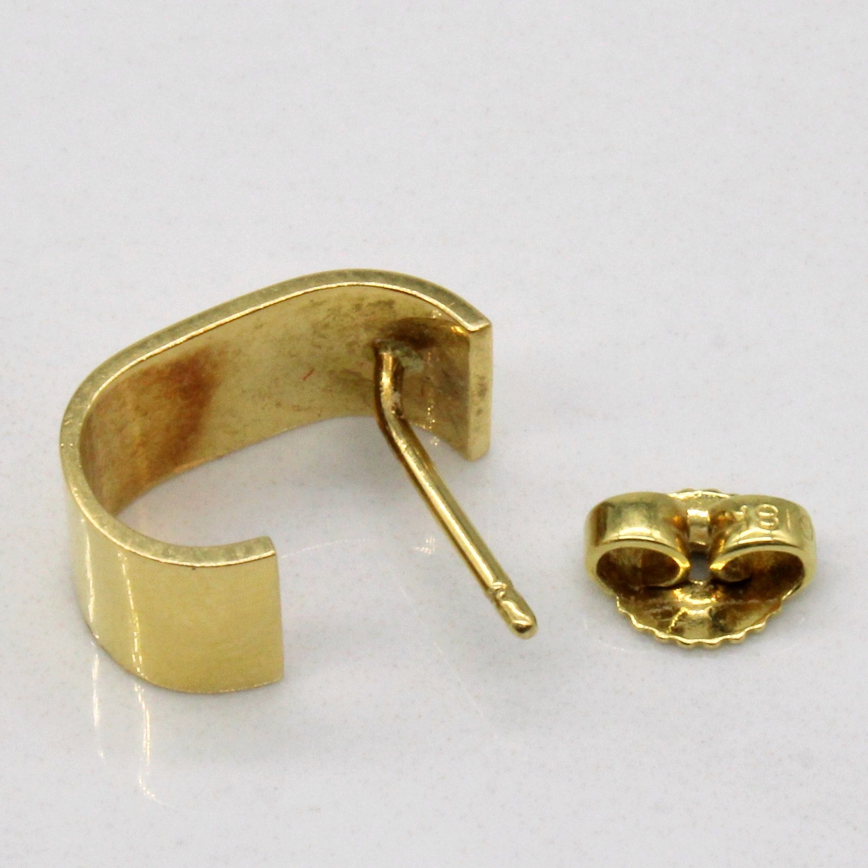 18k Yellow Gold Earrings