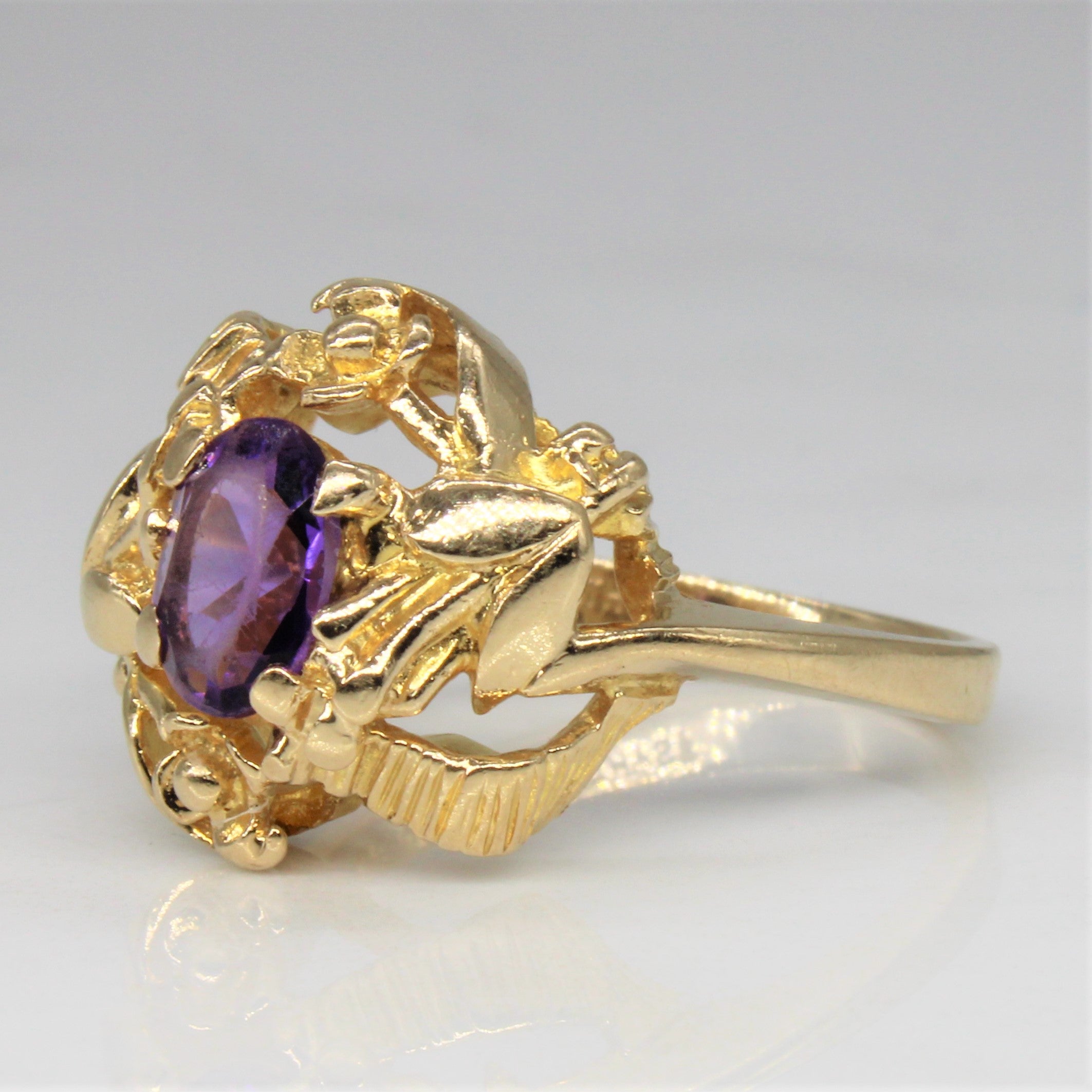 Amethyst Cocktail Ring | 0.50ct | SZ 5.75 |
