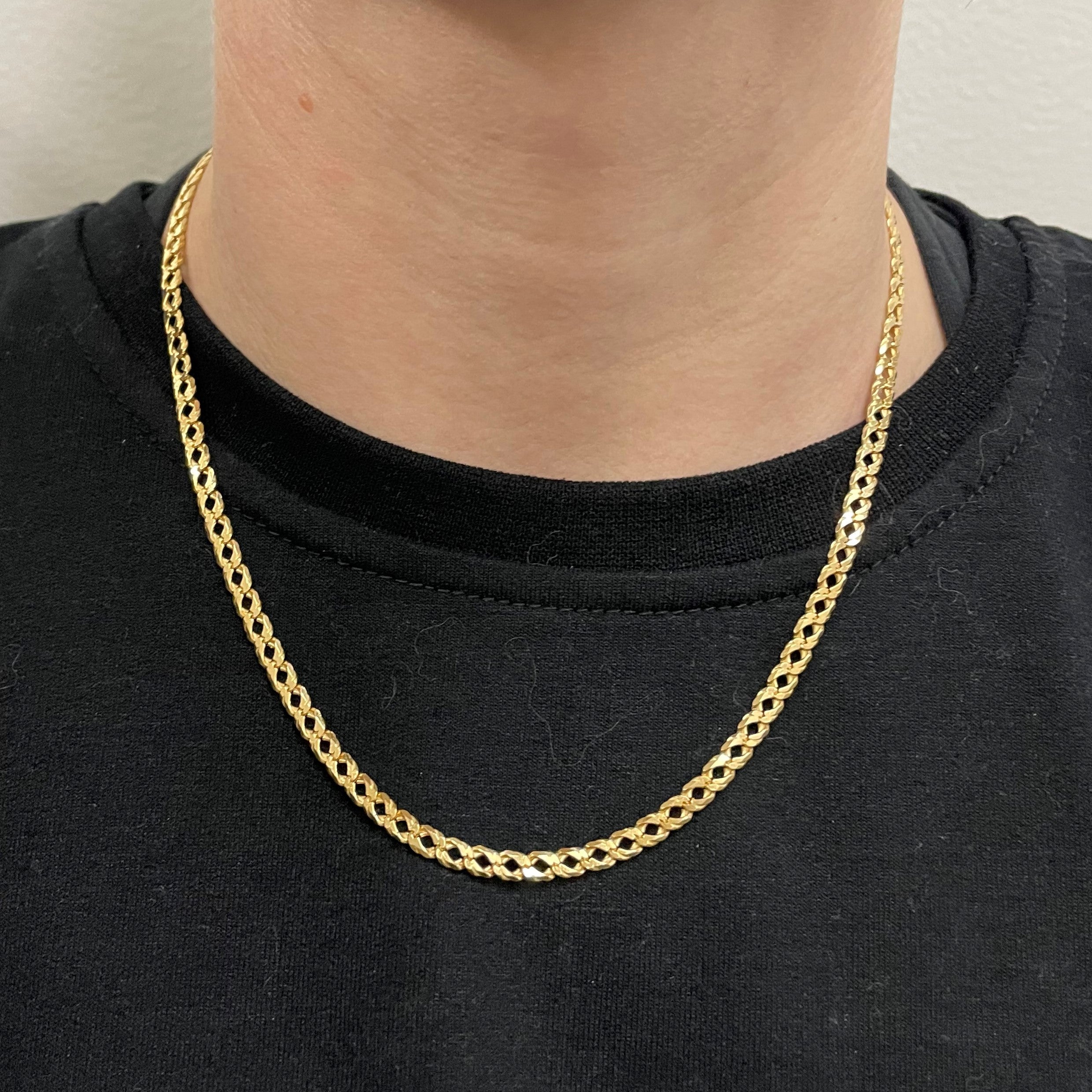 14k Yellow Gold Parallel Chain | 18" |