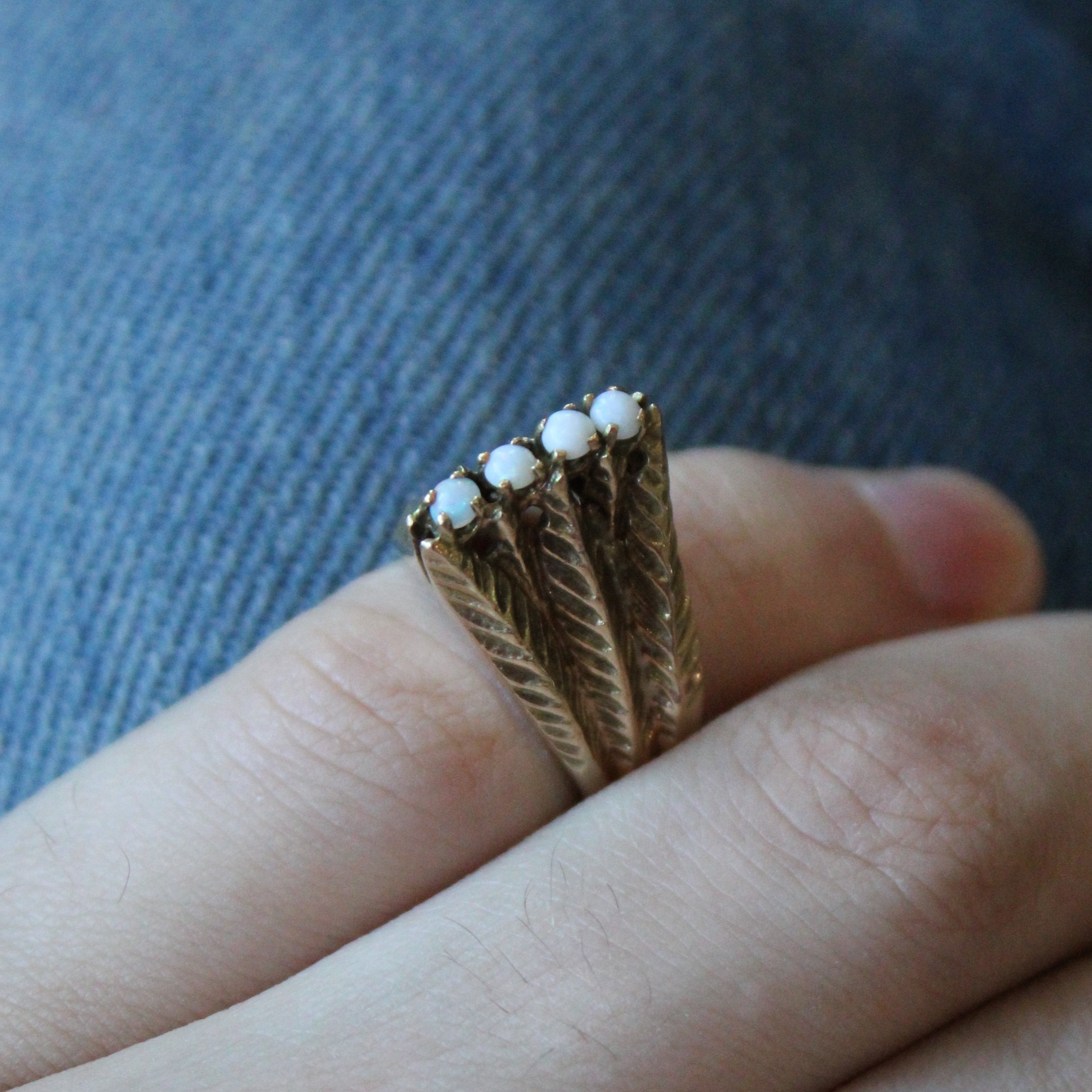 High Point Set Opal Ring | 0.14ctw | SZ 4 |