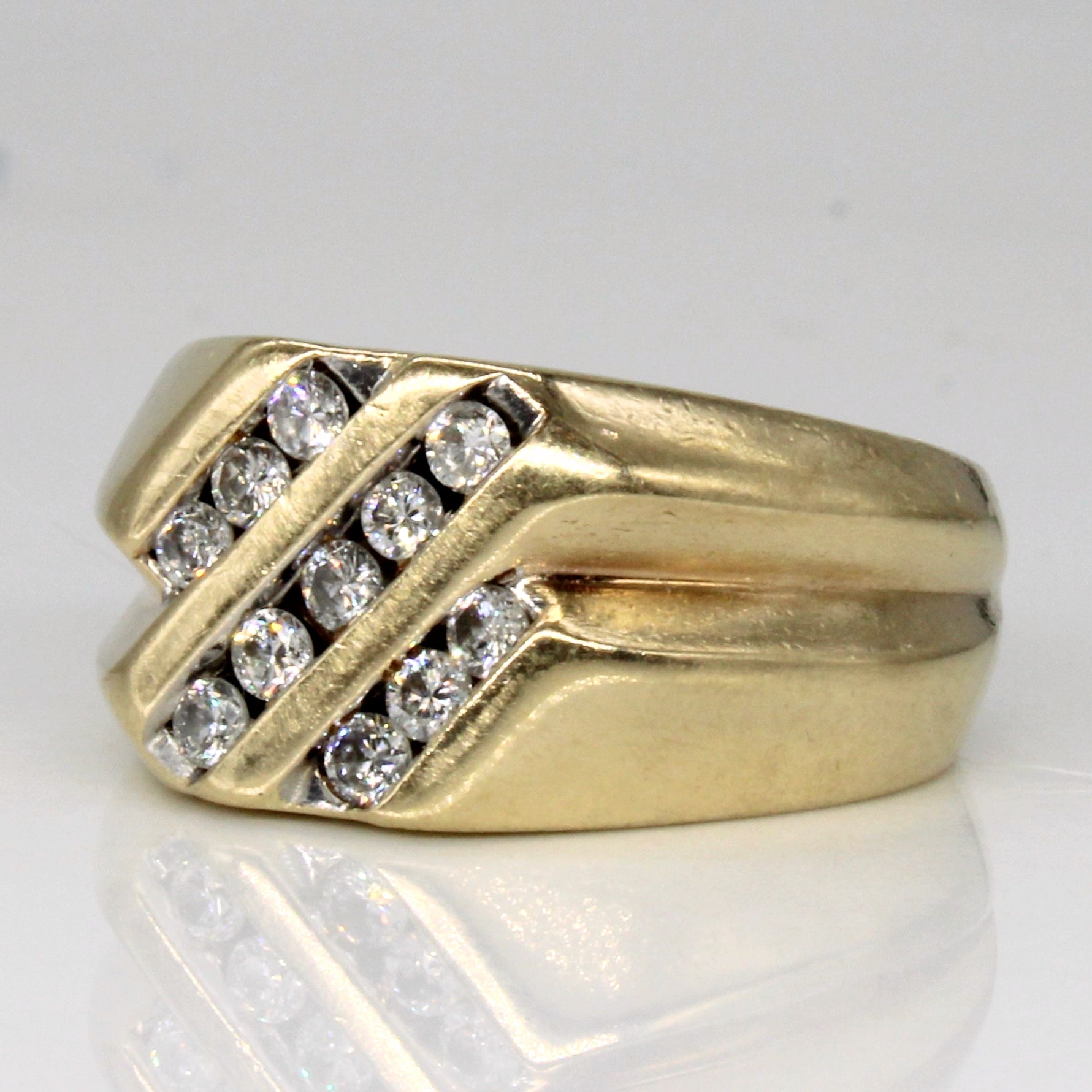 Channel Set Diamond Ring | 0.28ctw | SZ 5 |