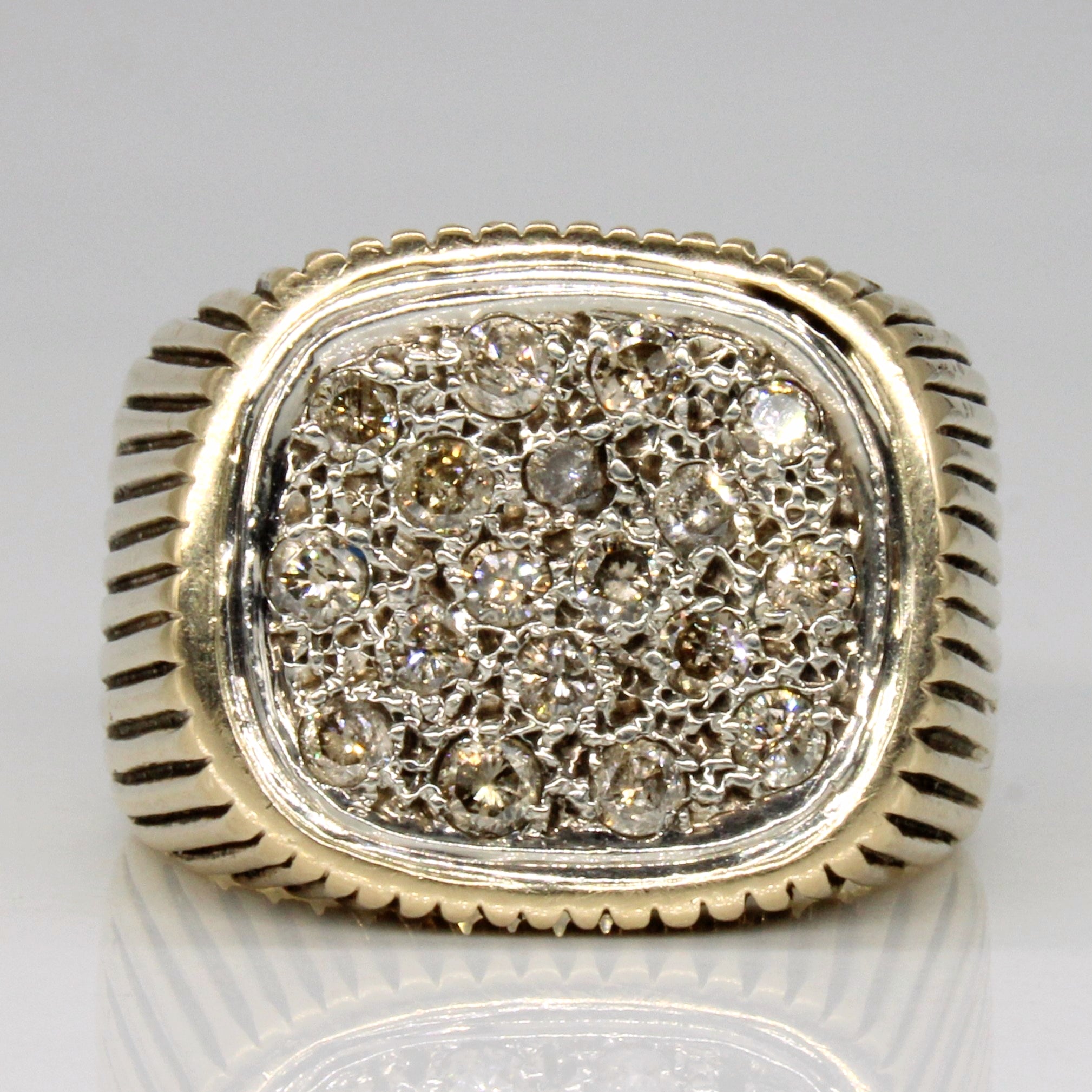 Diamond Cluster Ring | 0.75ctw | SZ 8.5 |