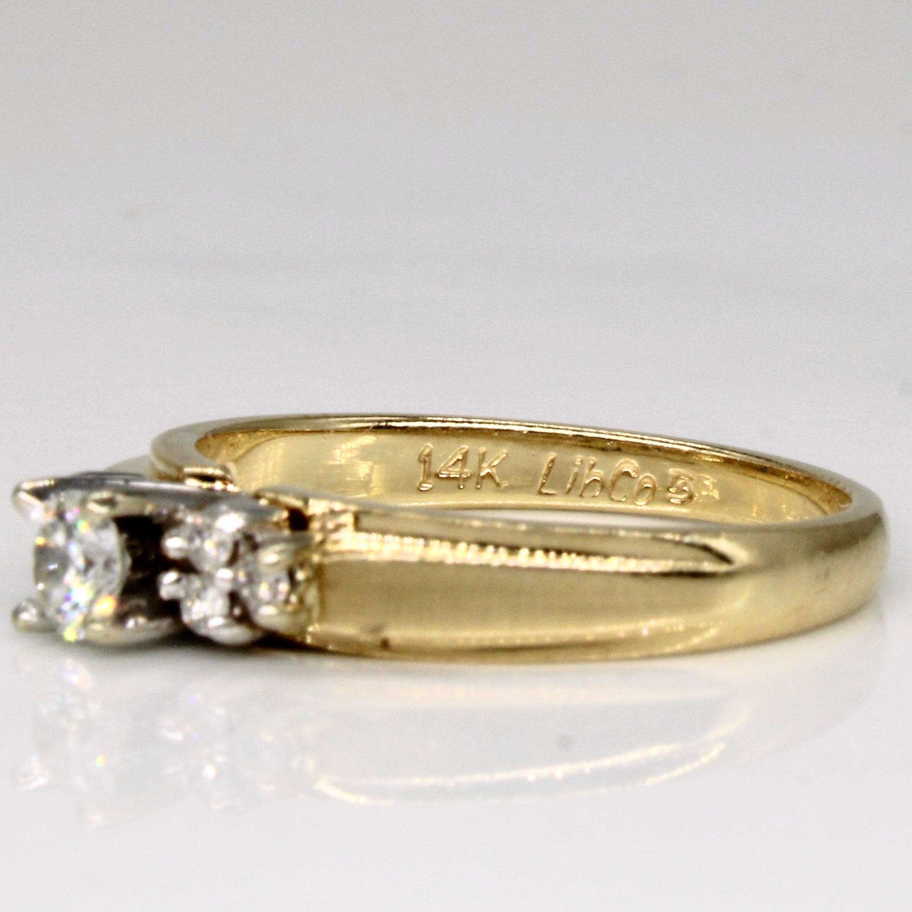 Cluster Set Diamond Engagement Ring | 0.25ctw | SZ 6 |