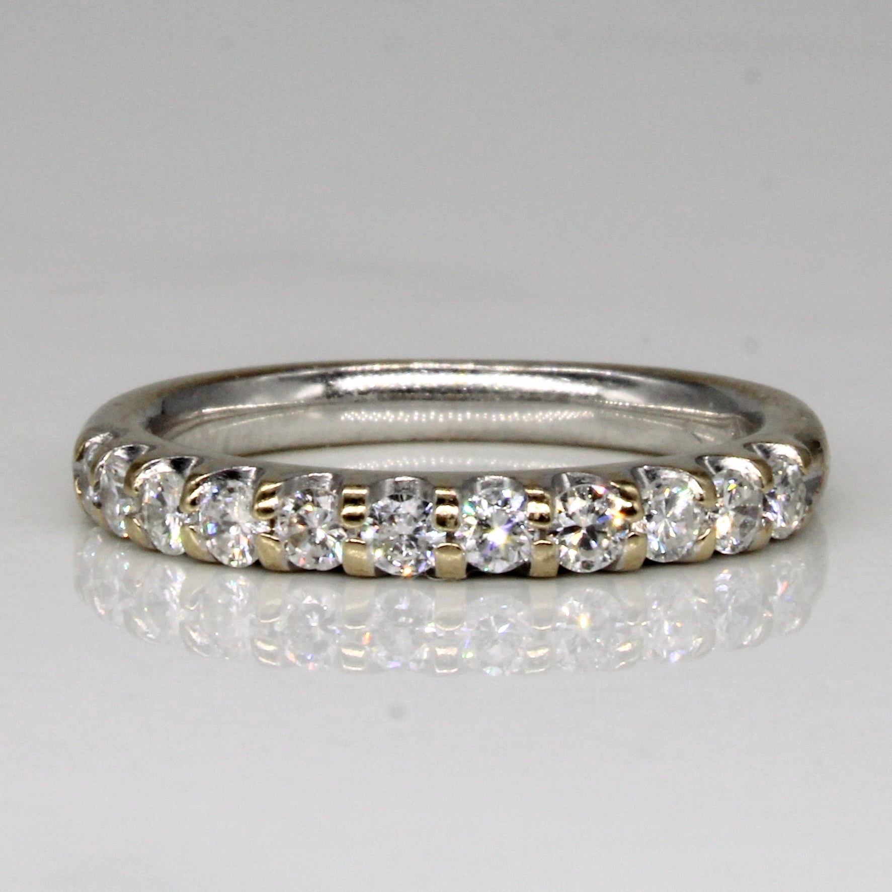 Diamond Half Eternity Ring | 0.50ctw | SZ 6.25 |