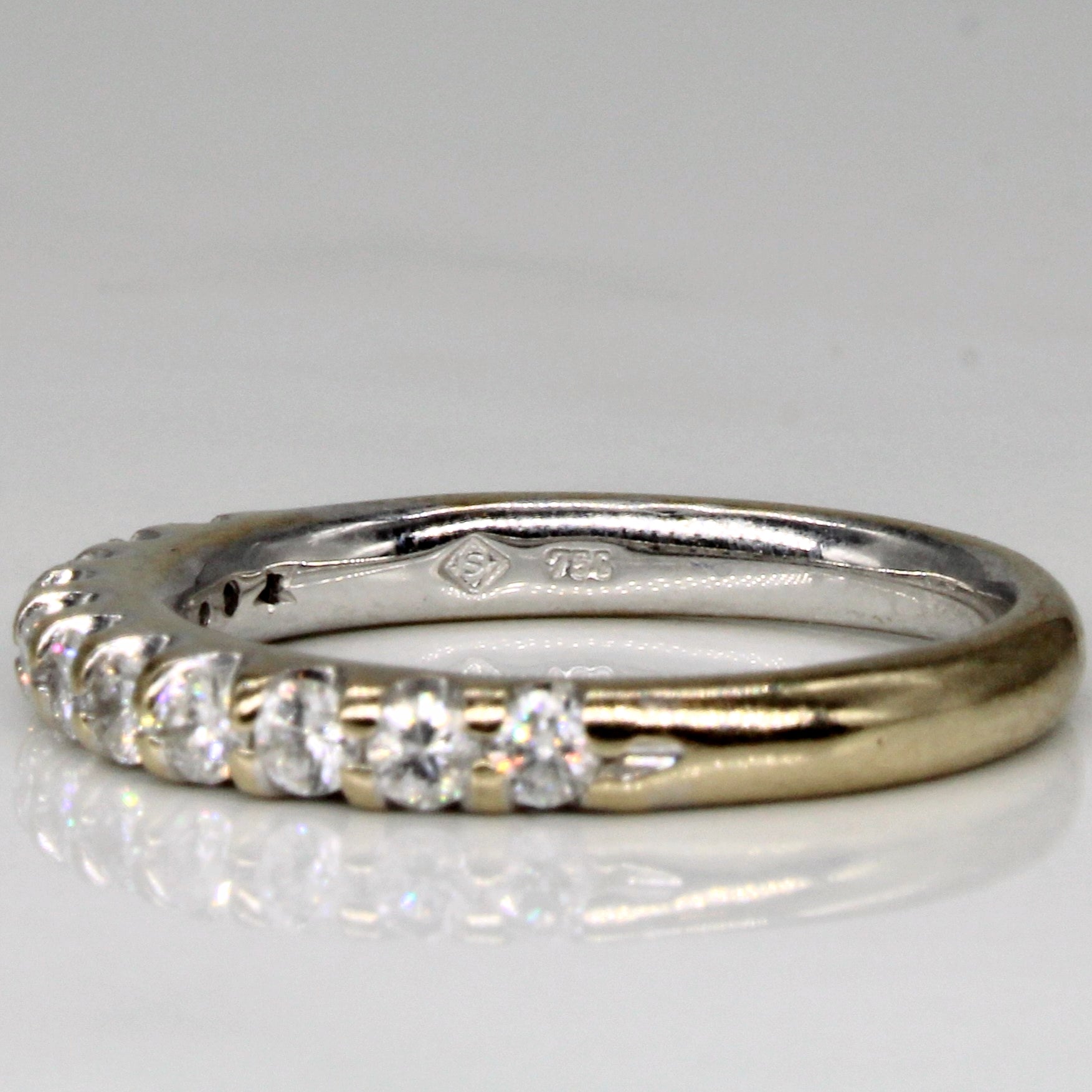 Diamond Half Eternity Ring | 0.50ctw | SZ 6.25 |