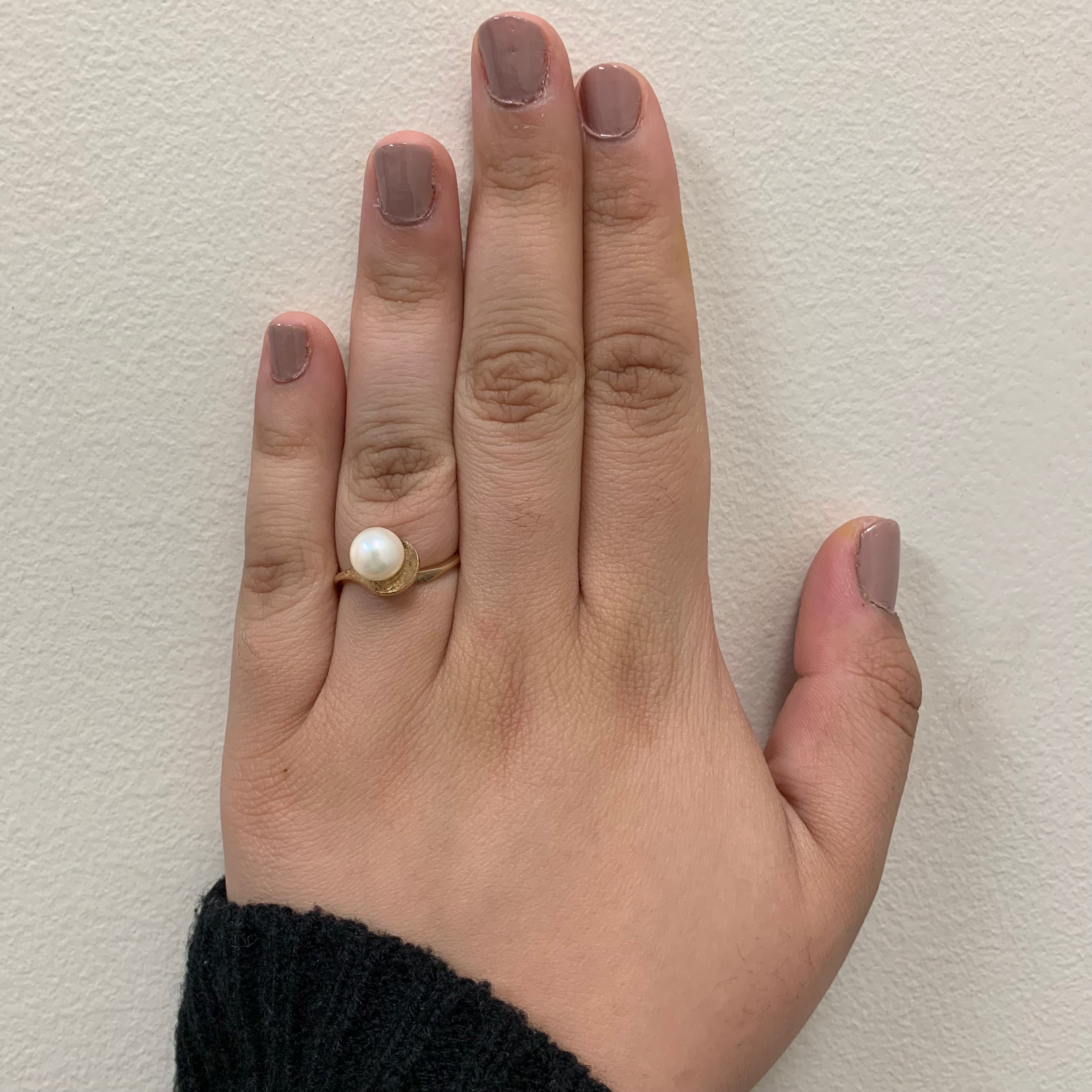 Freeform Pearl Ring | 2.48ct | SZ 8 |