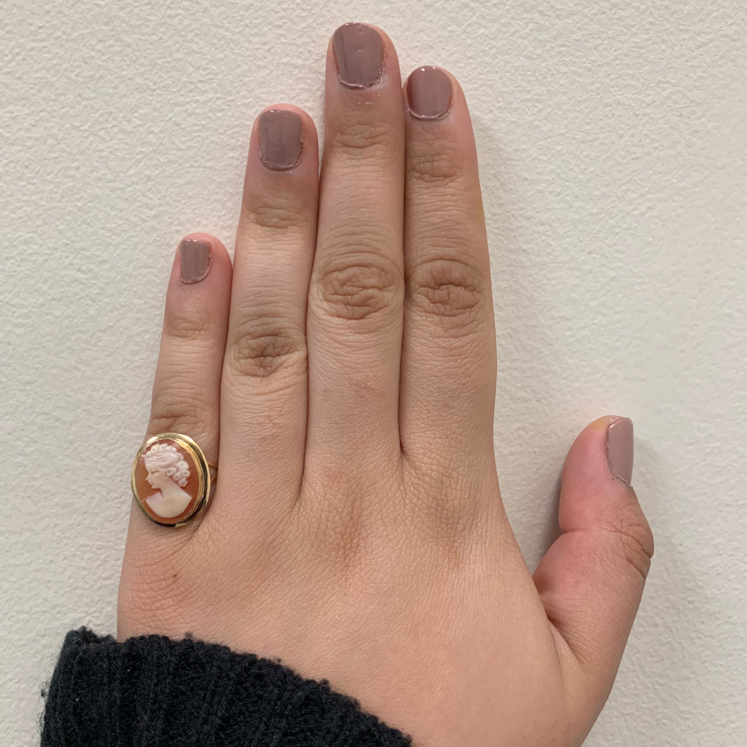 Cameo Open Shank Ring | 4.00ct | SZ 6 |