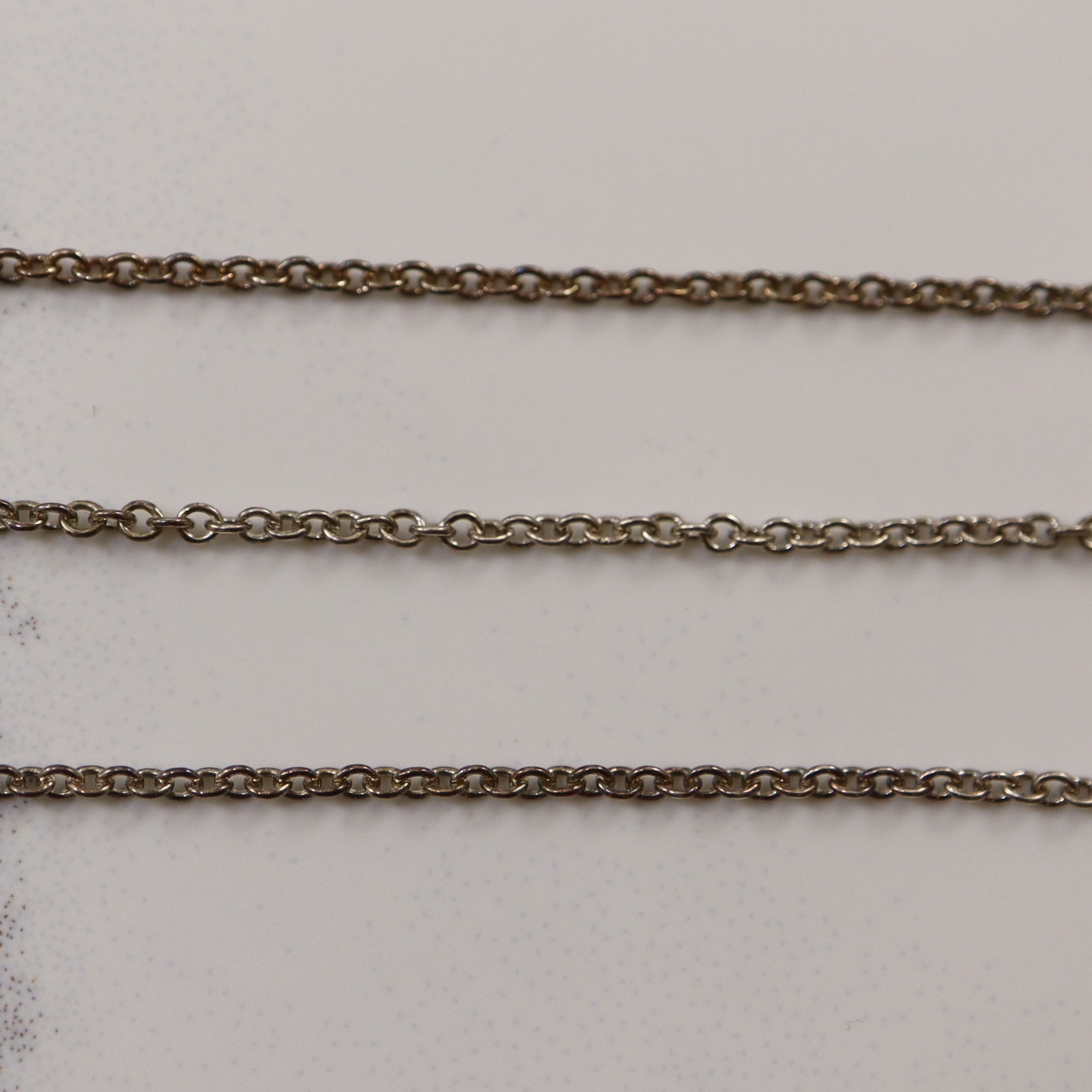 Tiffany & Co.' Mixed Metal Interlocking Circles Necklace | 16" |