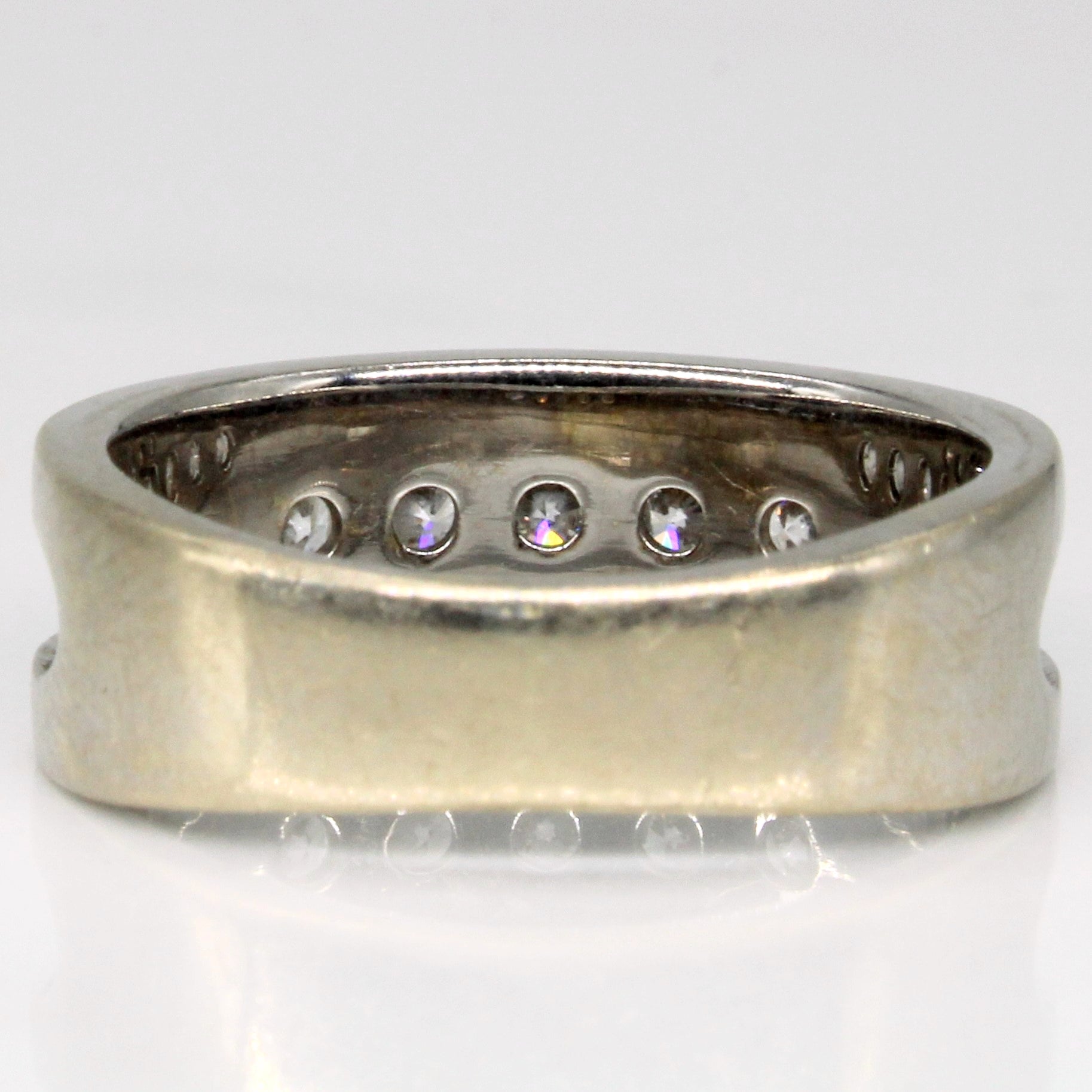 Diamond Channel Set Ring | 0.45ctw | SZ 7.75 |