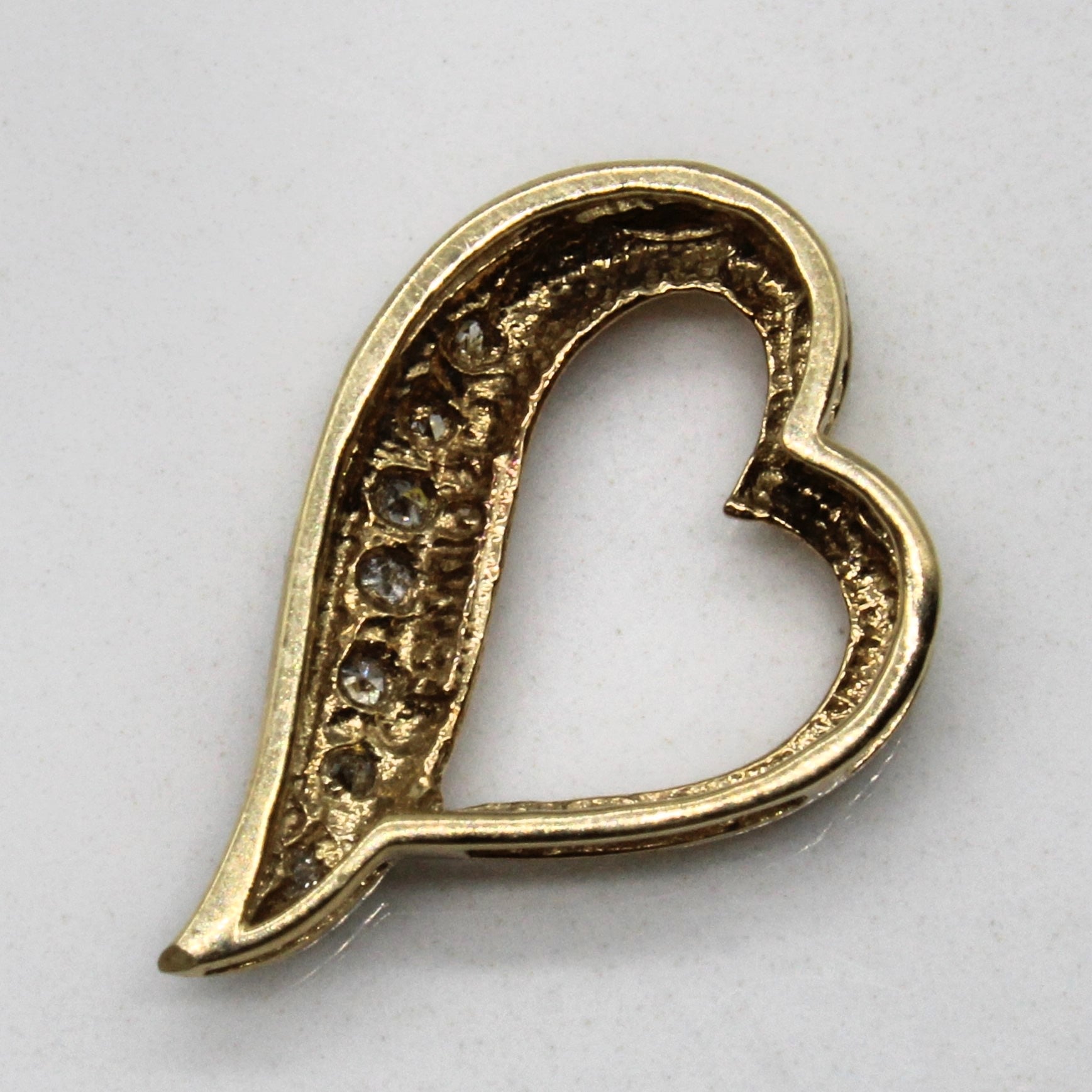 Diamond Heart Pendant | 0.05ctw |