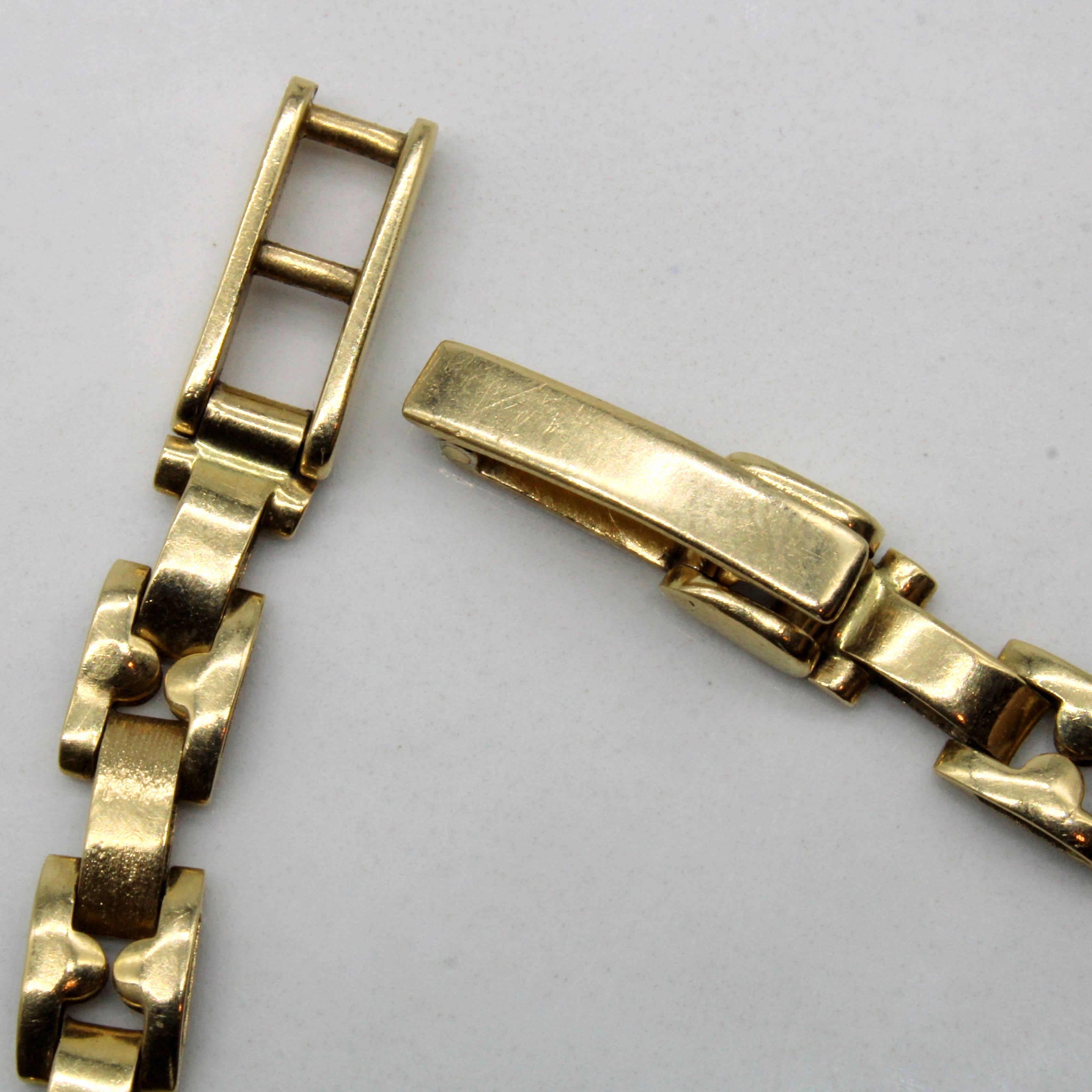 'Geneve' 14k Yellow Gold Watch | 7.5" |