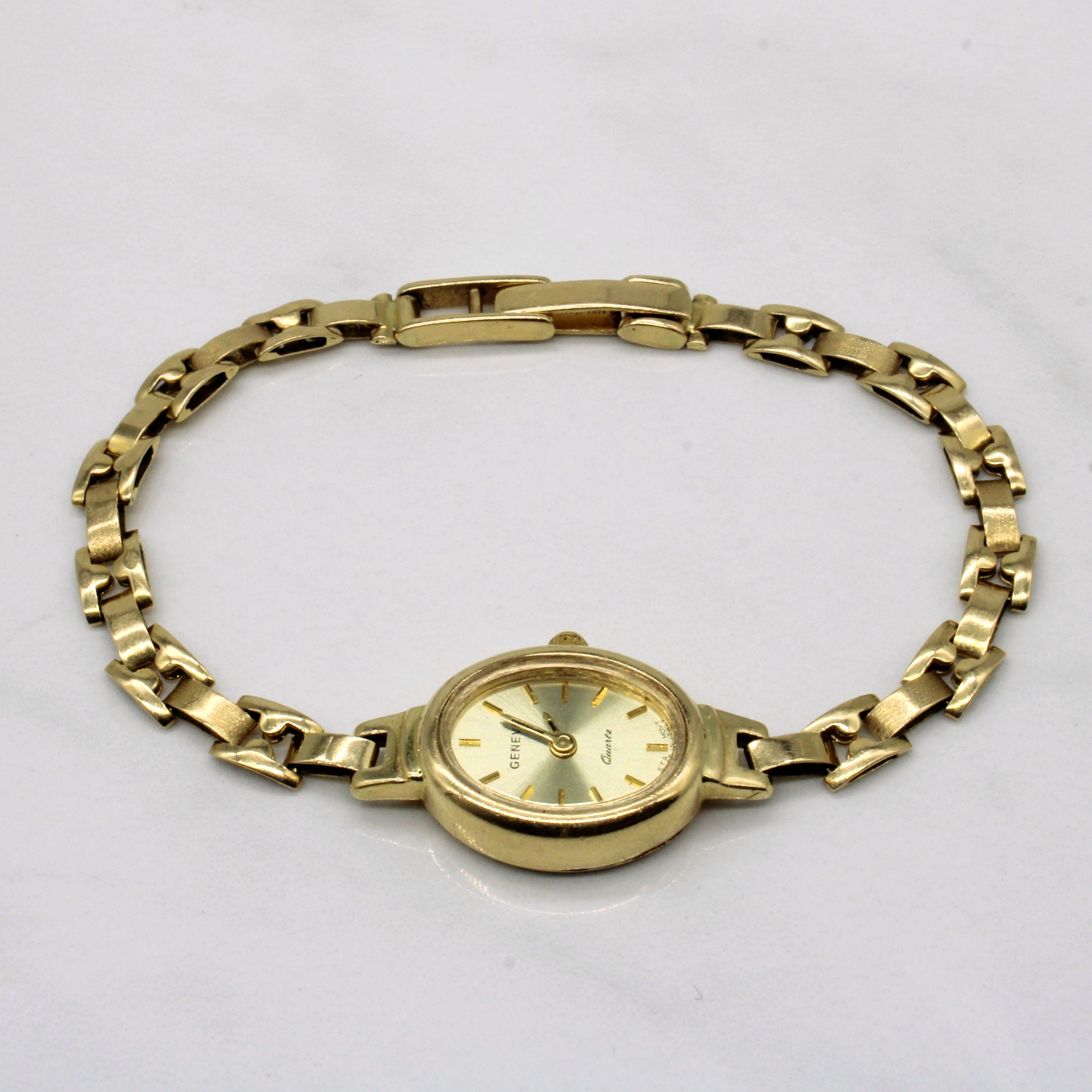 'Geneve' 14k Yellow Gold Watch | 7.5" |