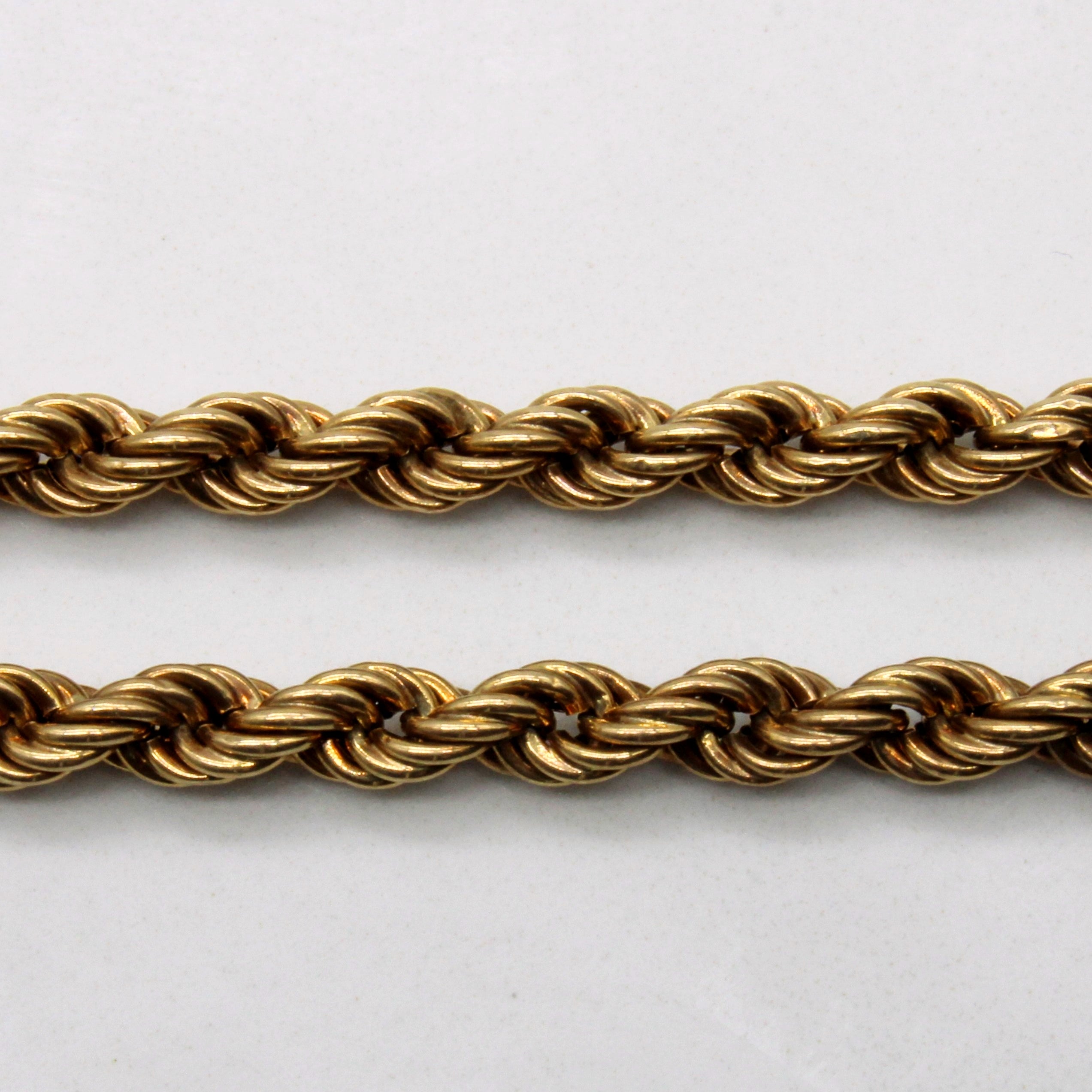 10k Yellow Gold Rope Chain | 24" |