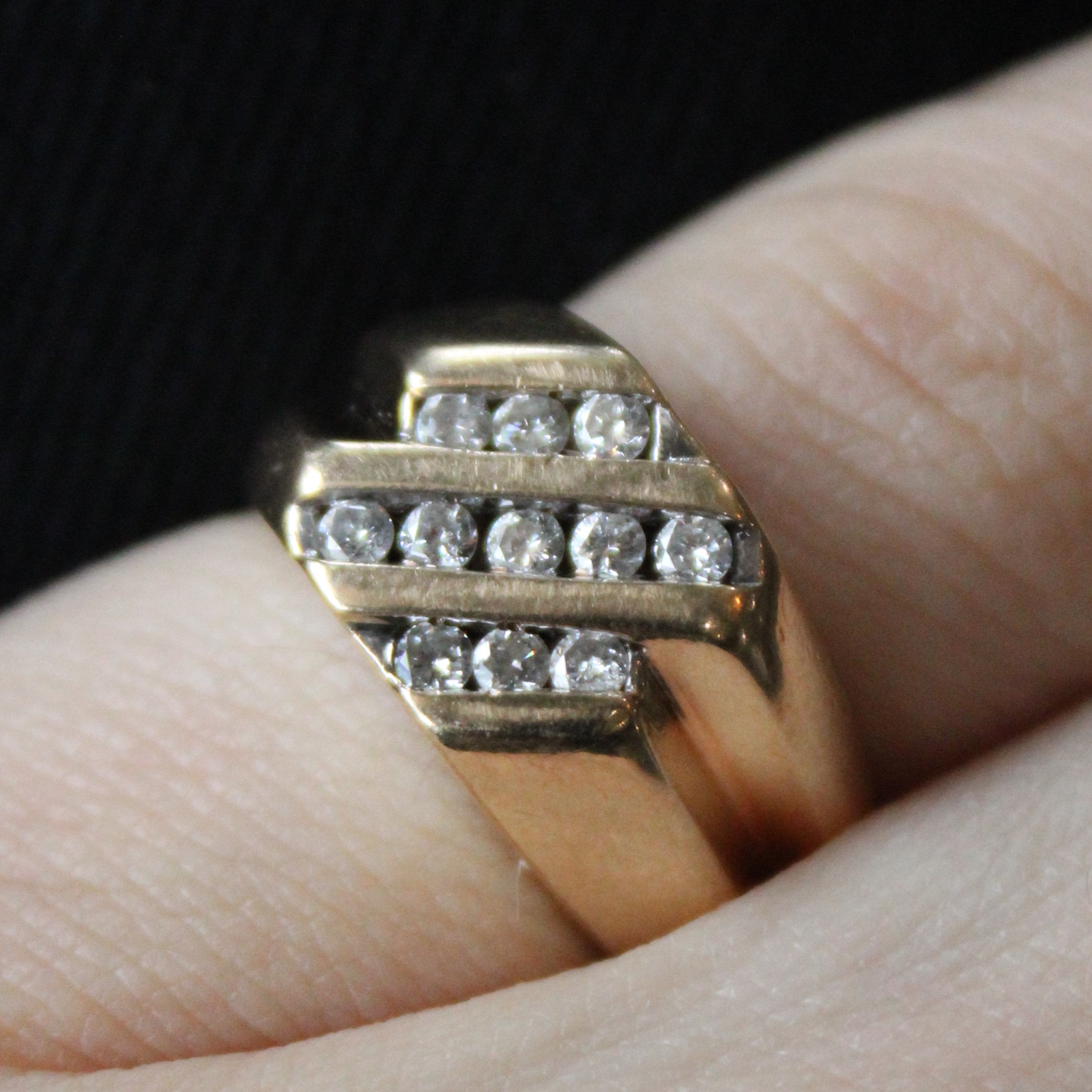 Channel Set Diamond Ring | 0.28ctw | SZ 5 |