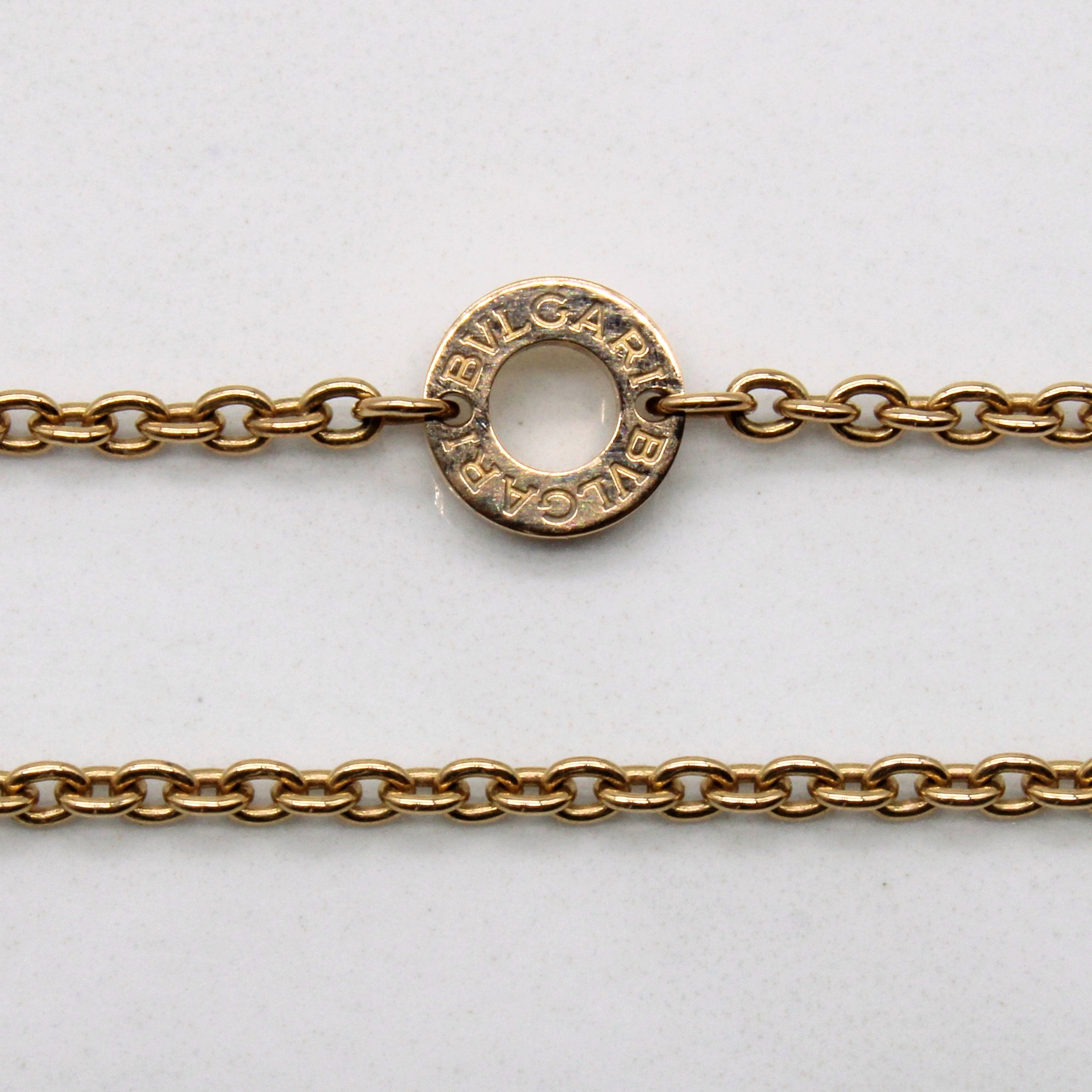 BVLGARI' Double Sided Bvlgari Bvlgari Necklace