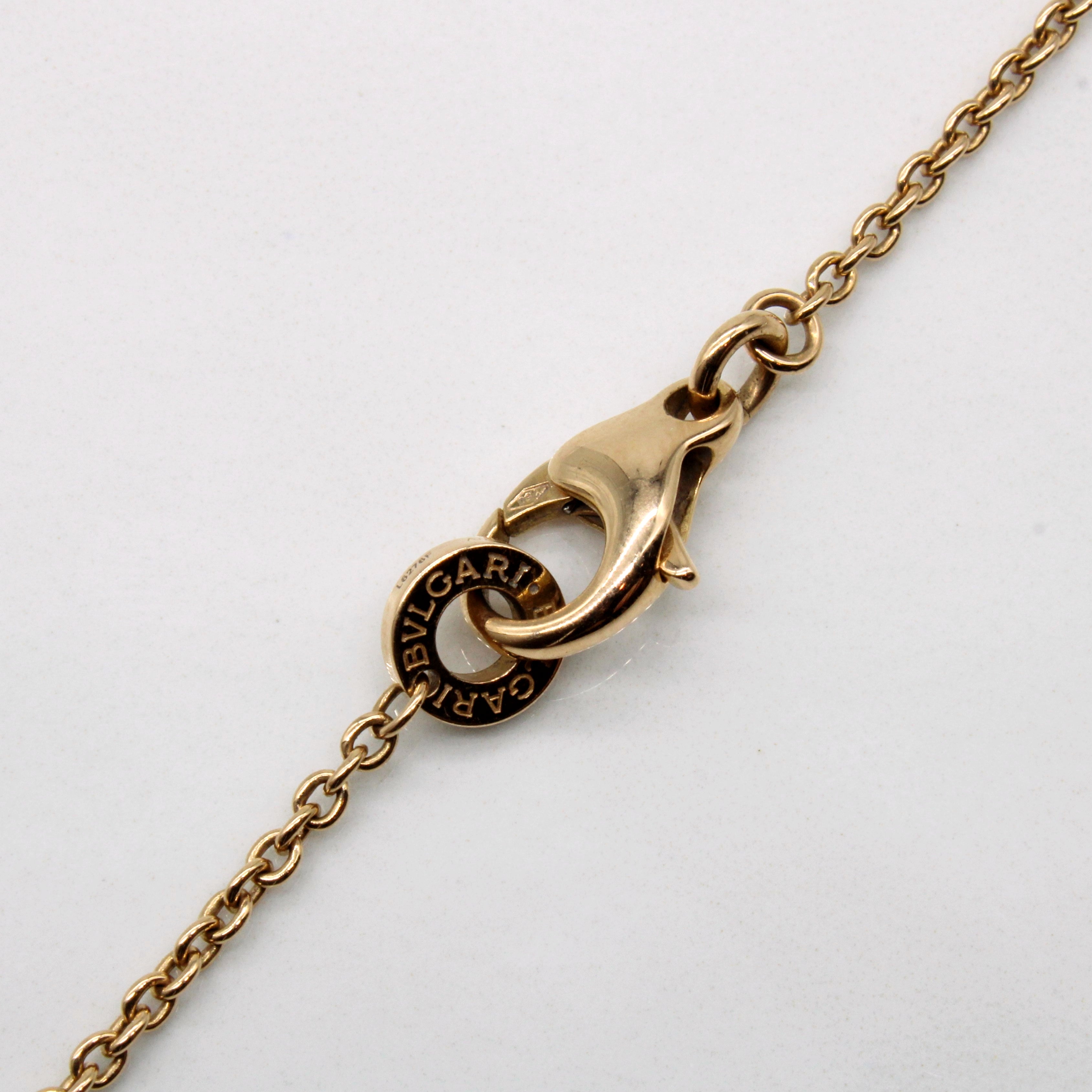 BVLGARI' Double Sided Bvlgari Bvlgari Necklace