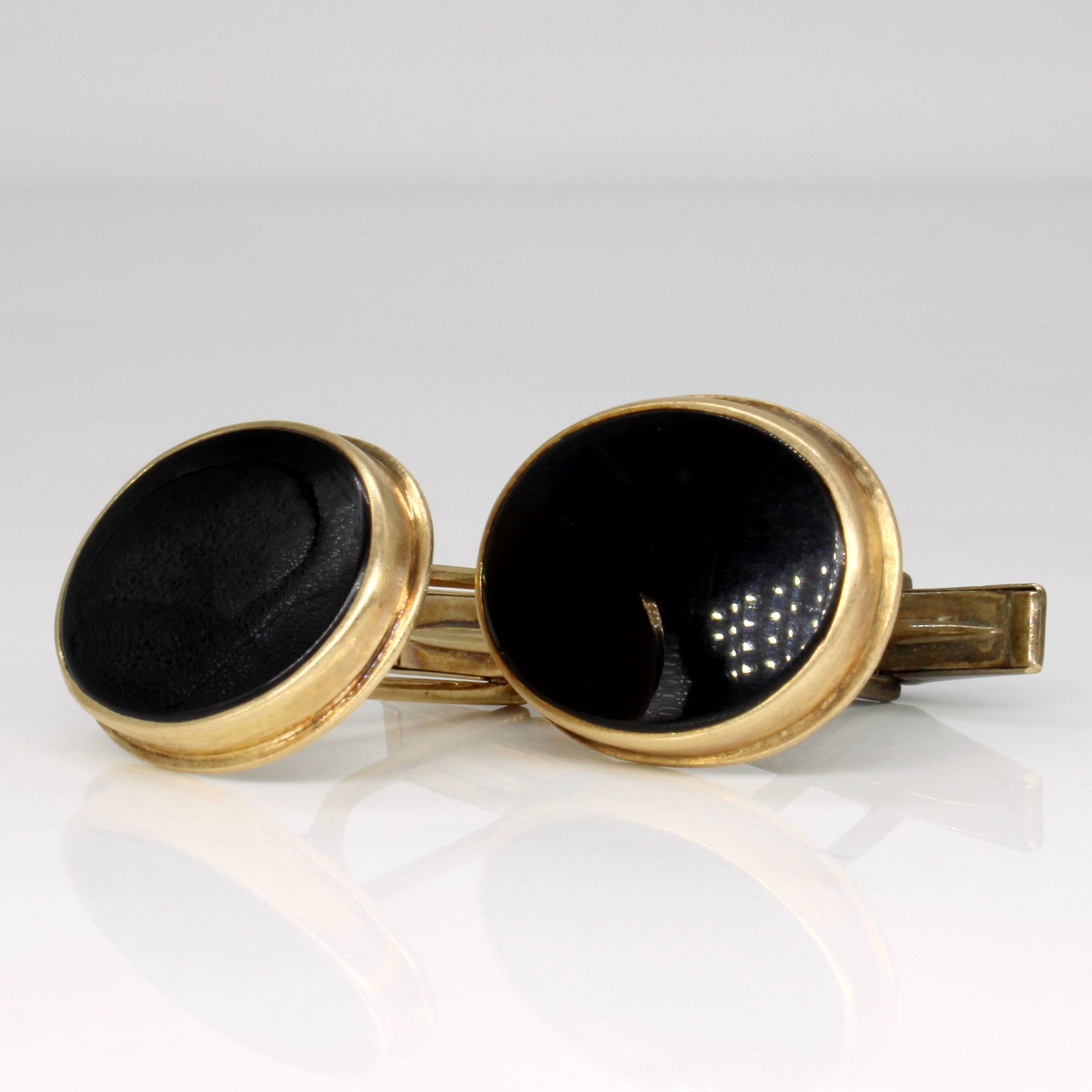 Black Onyx Cufflinks | 8.00ctw |