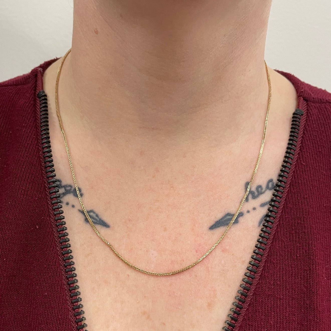 10k Yellow Gold Wheat Chain | 20" |