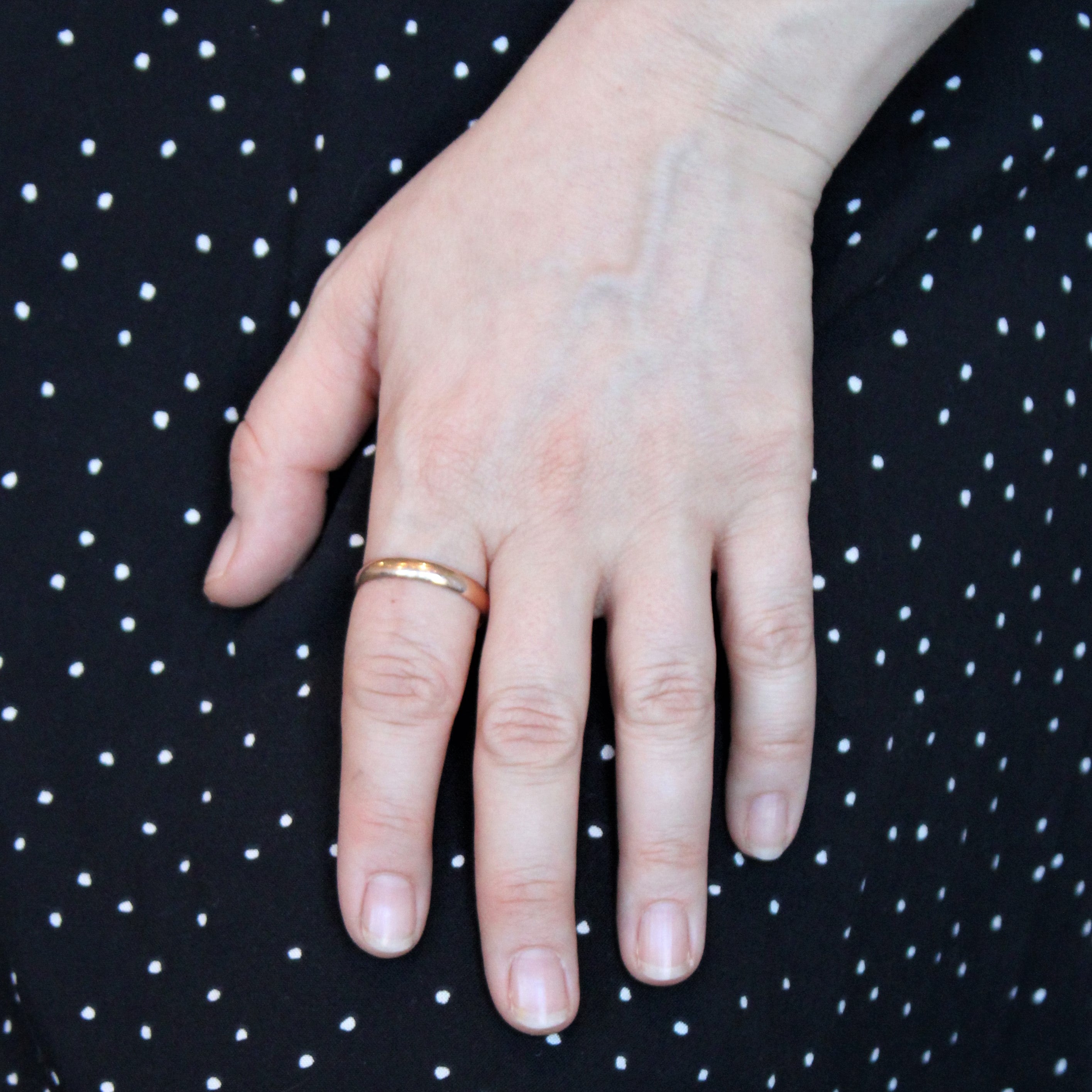 Plain Yellow Gold Band | SZ 14 |