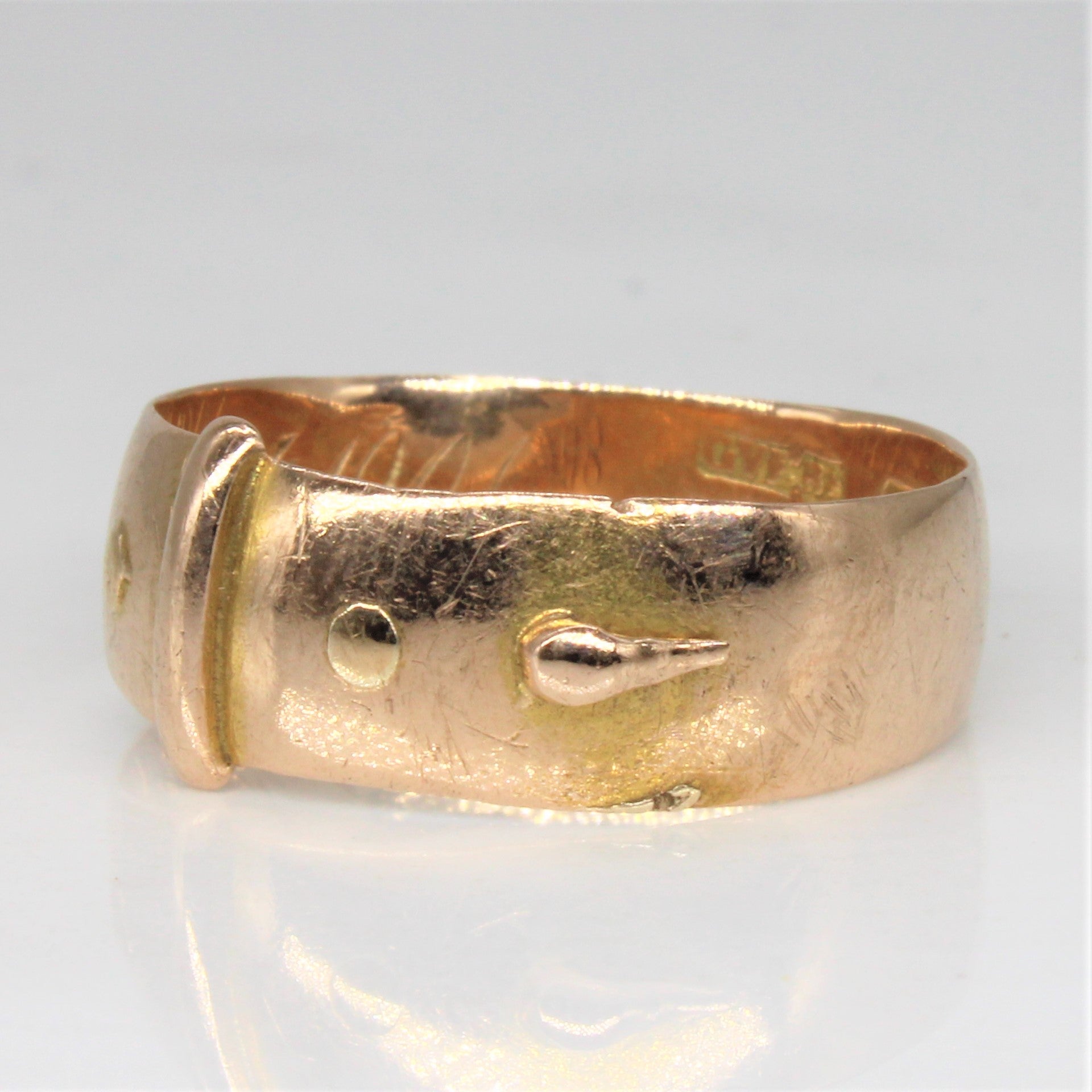 1903 Birmingham Antique Belt Buckle Ring | SZ 9.25 |