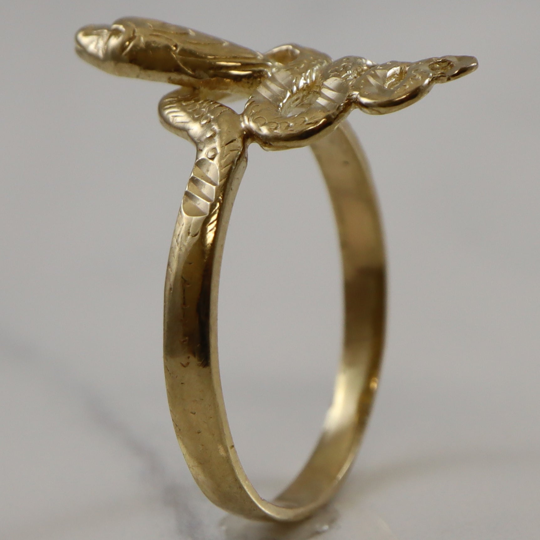 Bague serpent en or jaune | Taille 9 |