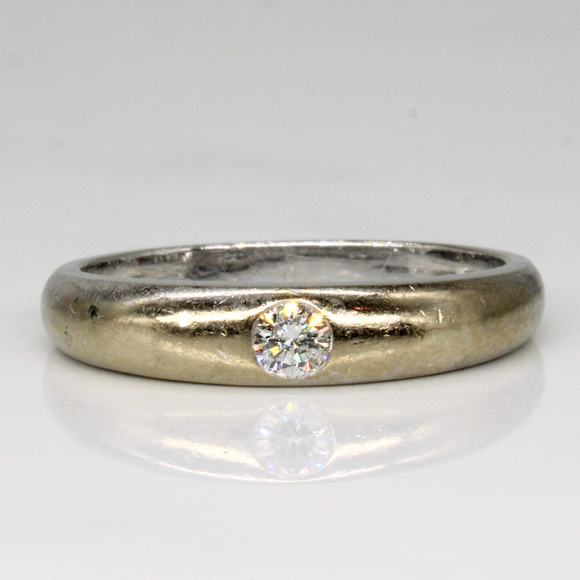 Diamond Flush Set Ring | 0.13ct | SZ 8.25 |