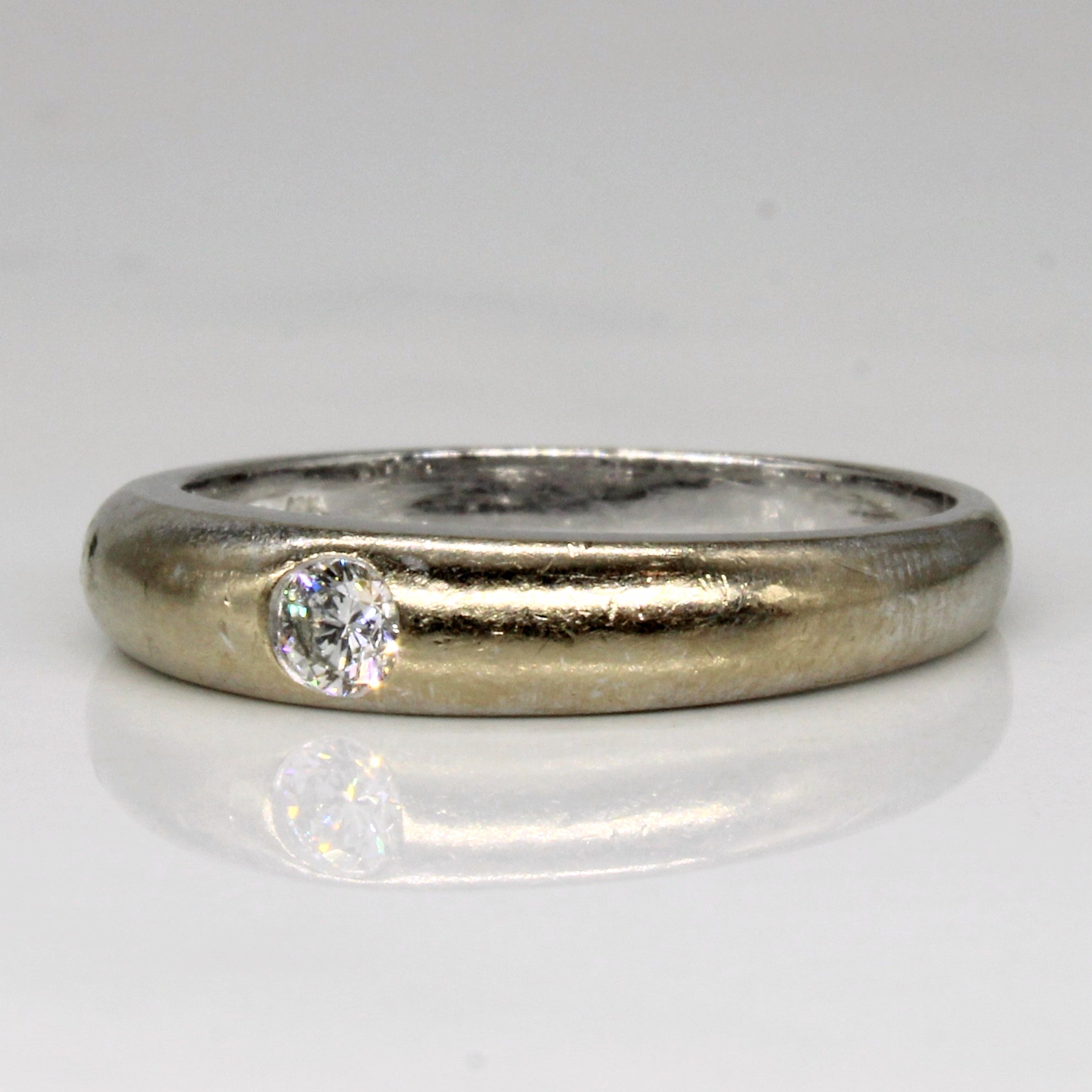 Diamond Flush Set Ring | 0.13ct | SZ 8.25 |