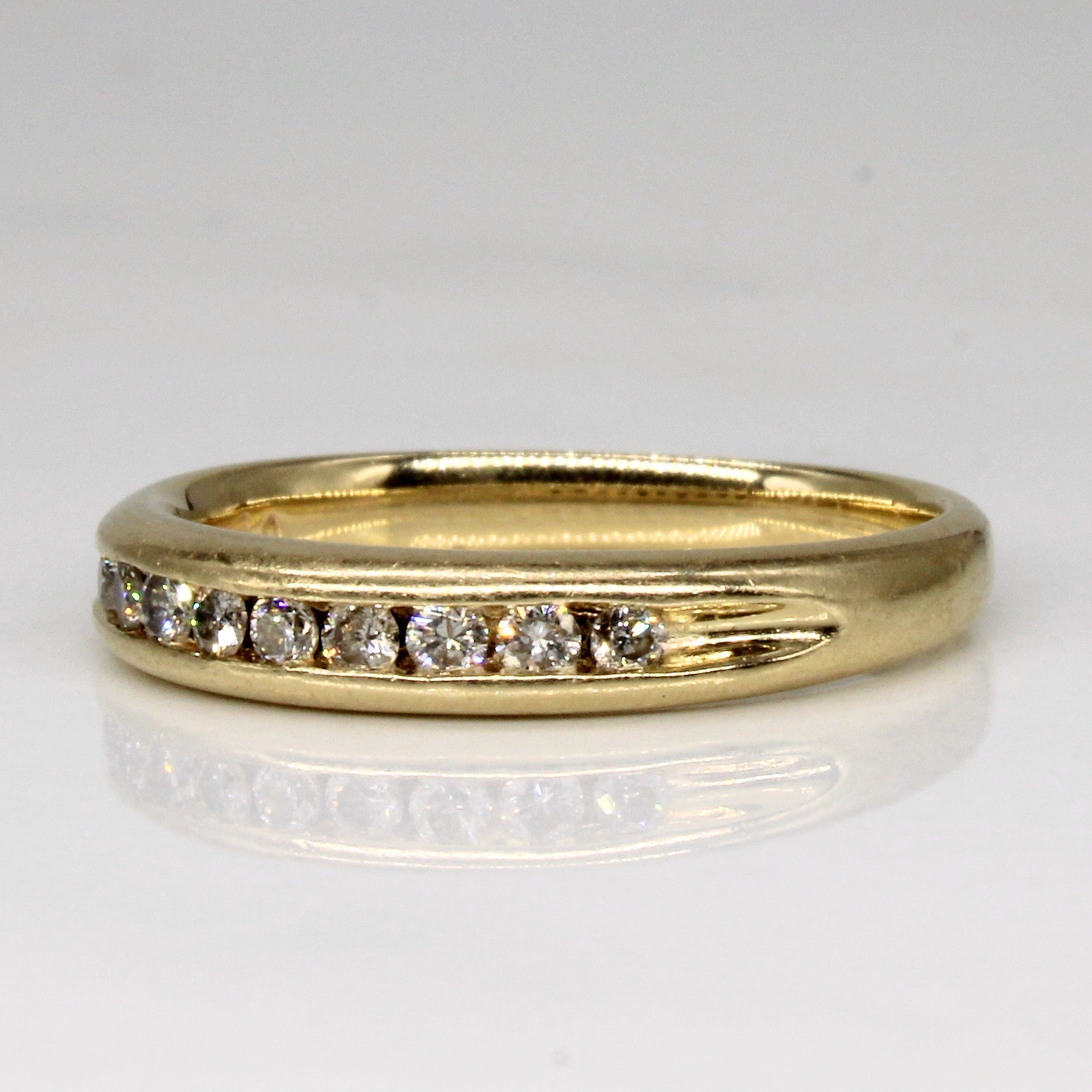 Channel Set Diamond Ring | 0.20ctw | SZ 6.5 |