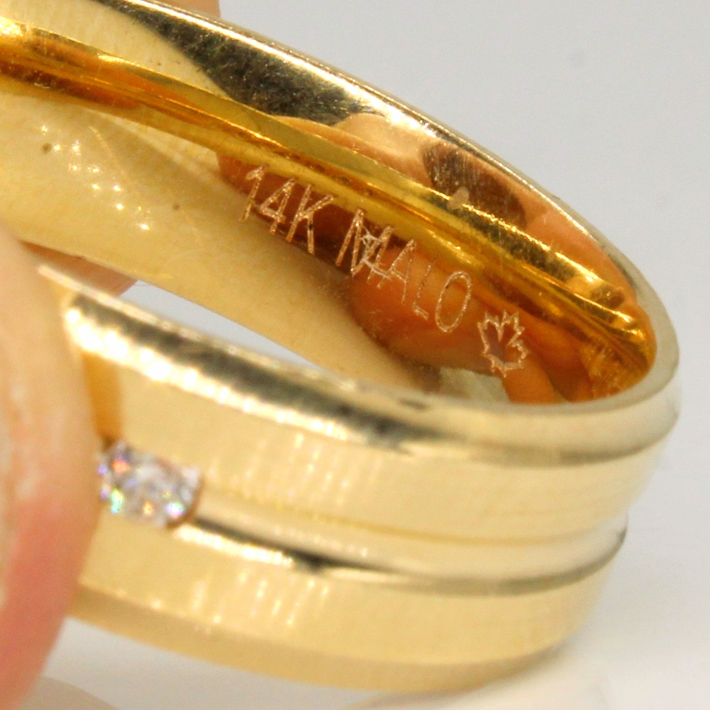 Flush Set Diamond Ring | 0.25ctw | SZ 10.5 |