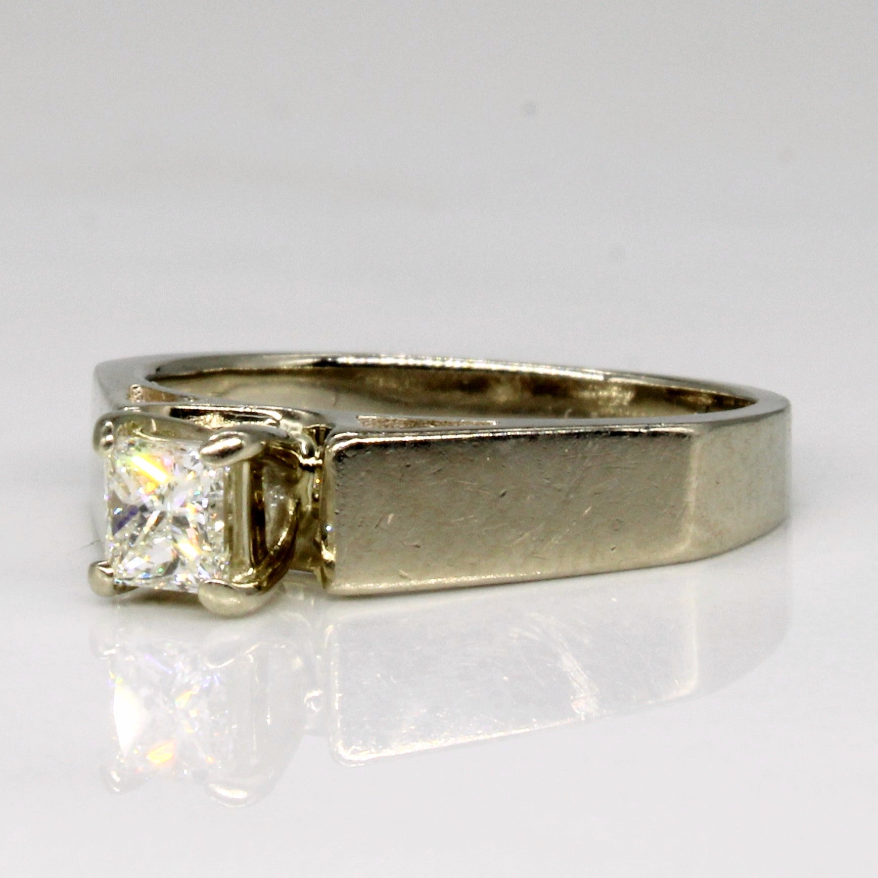 Princess Cut Diamond Engagement Ring | 0.25ct | SZ 4.5 |