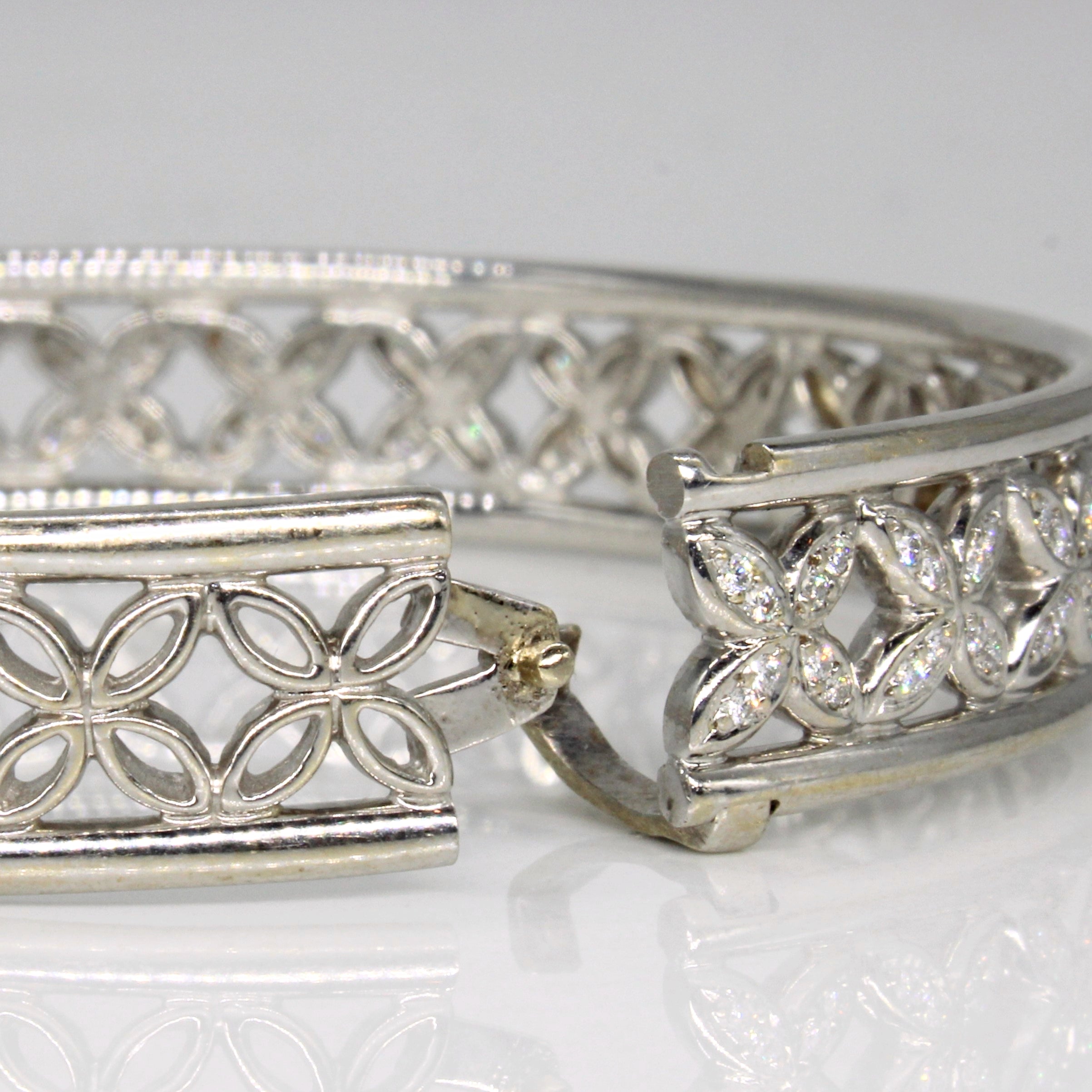 Diamond Lattice Bangle | 0.60ctw | 7" |