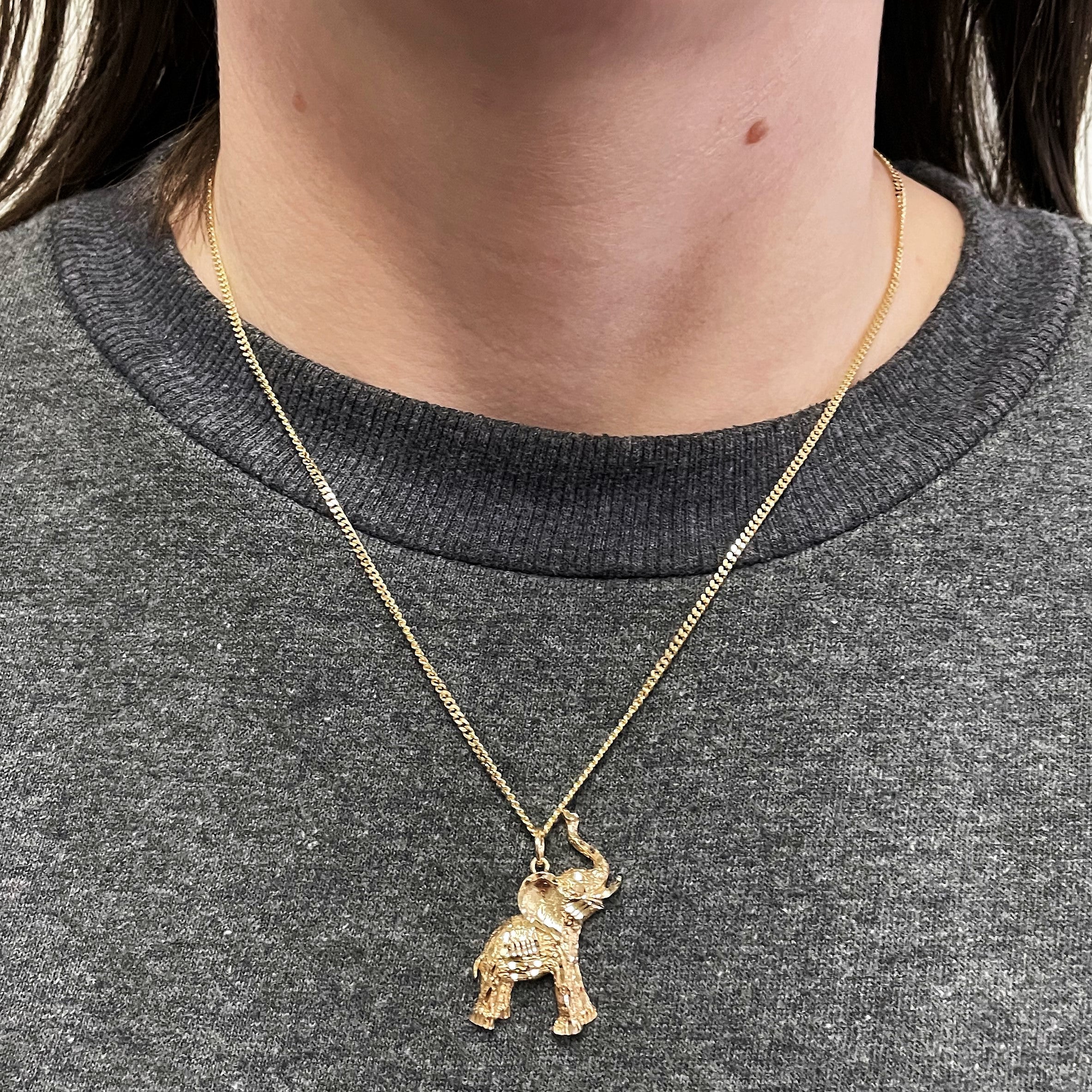 Lucky Elephant Necklace | 18" |