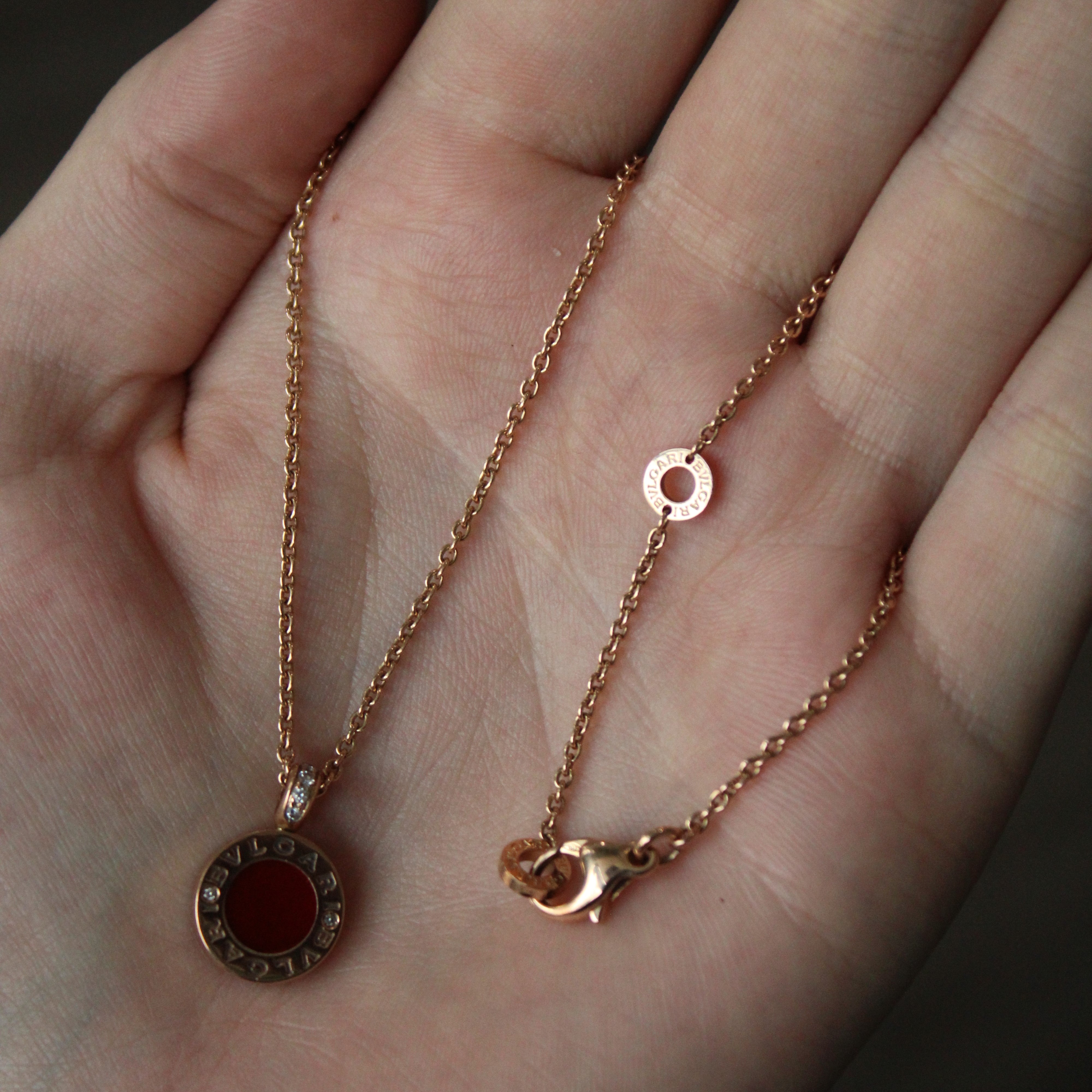 BVLGARI' Double Sided Bvlgari Bvlgari Necklace
