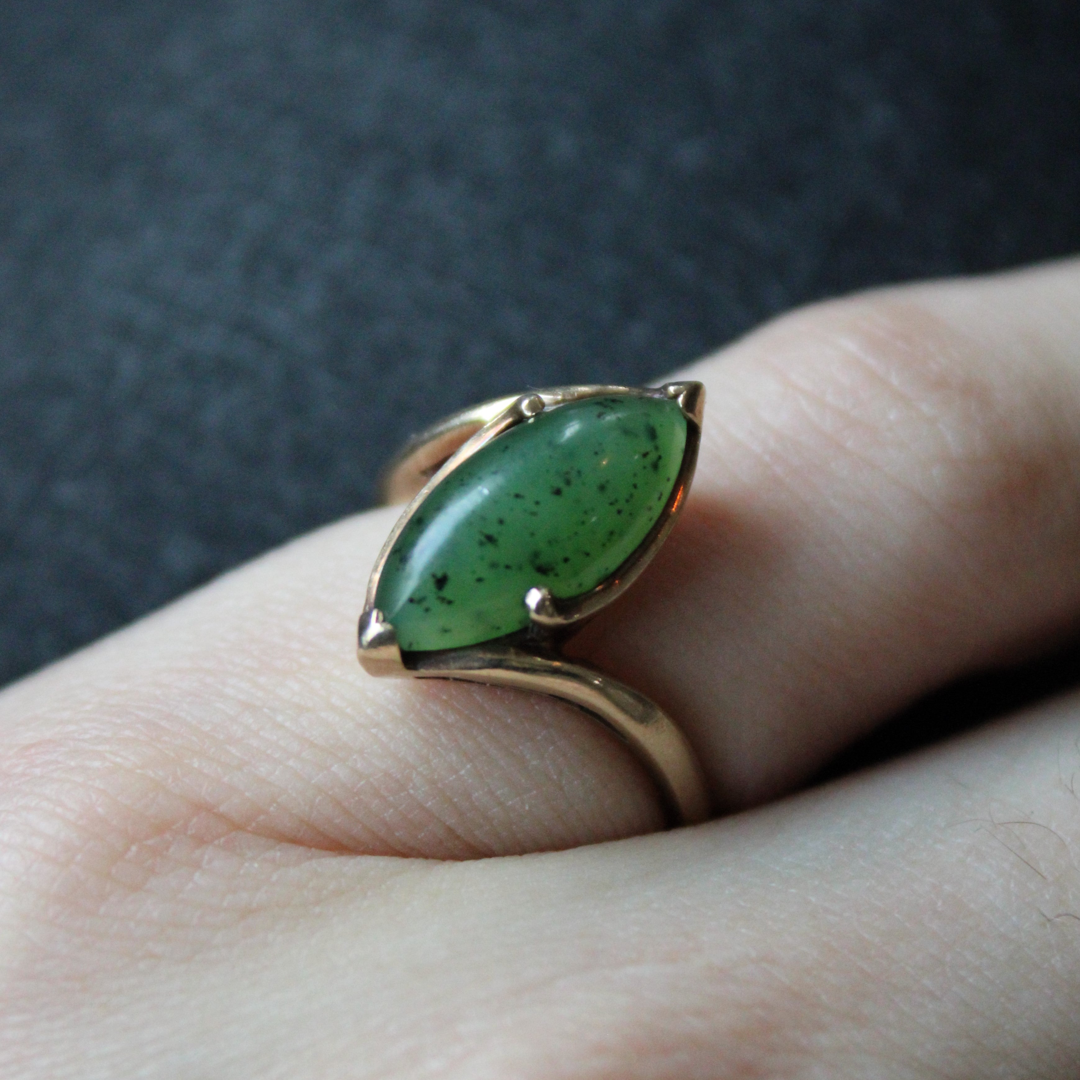 Bypass Serpentine Navette Ring | 2.80ct | SZ 6.25 |