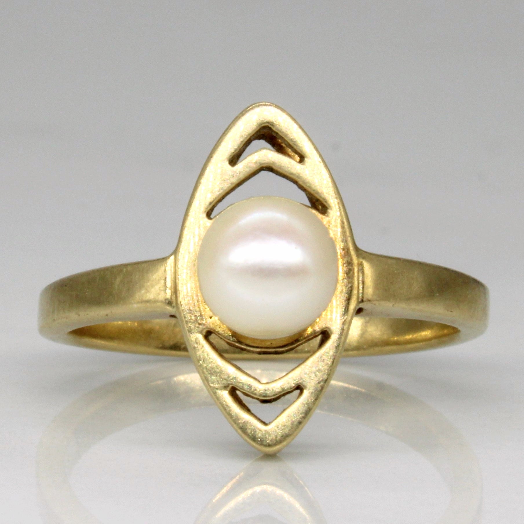 Solitaire Pearl Ring | 5.50mm | SZ 6 |