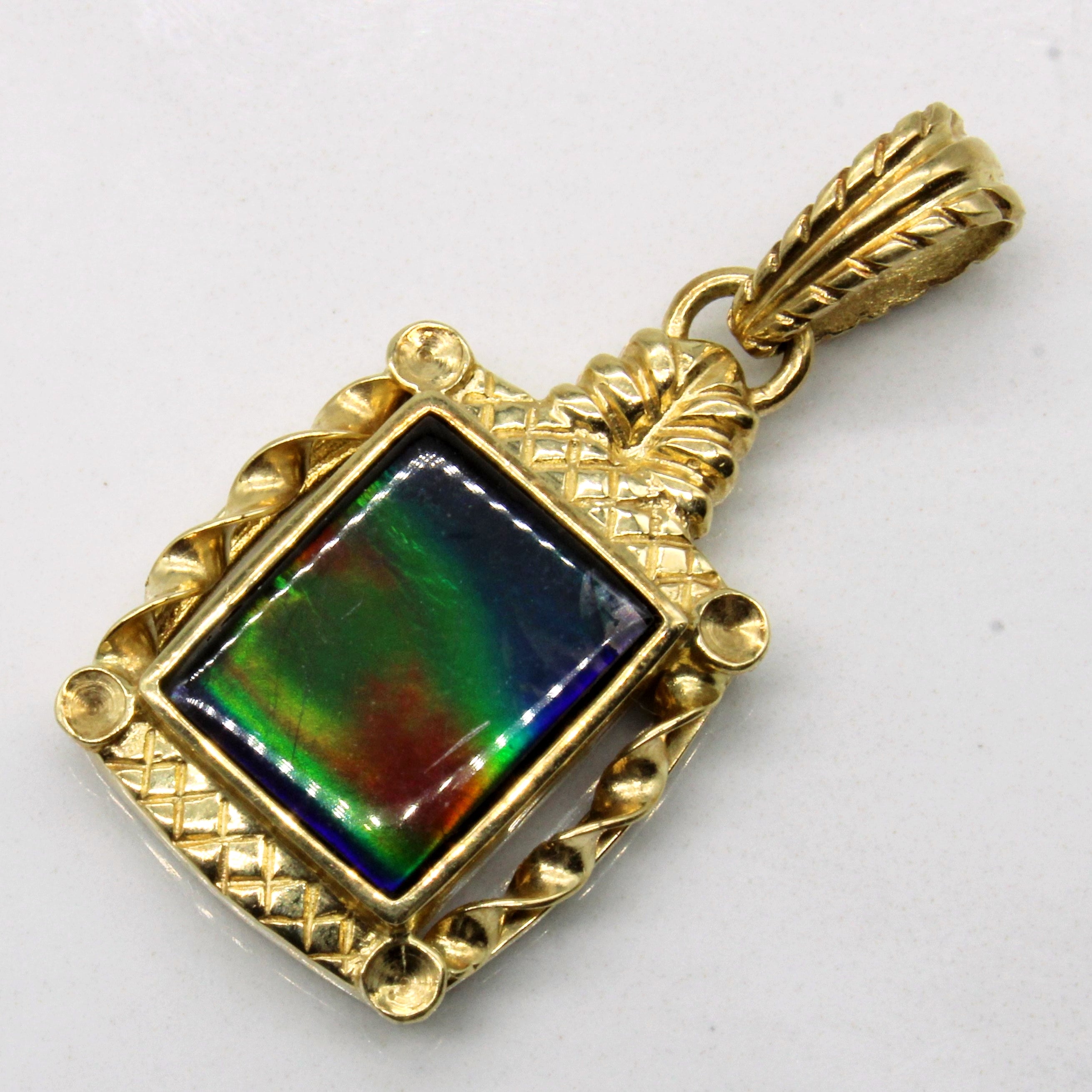 Pendentif en ammolite | 1,51 ct |