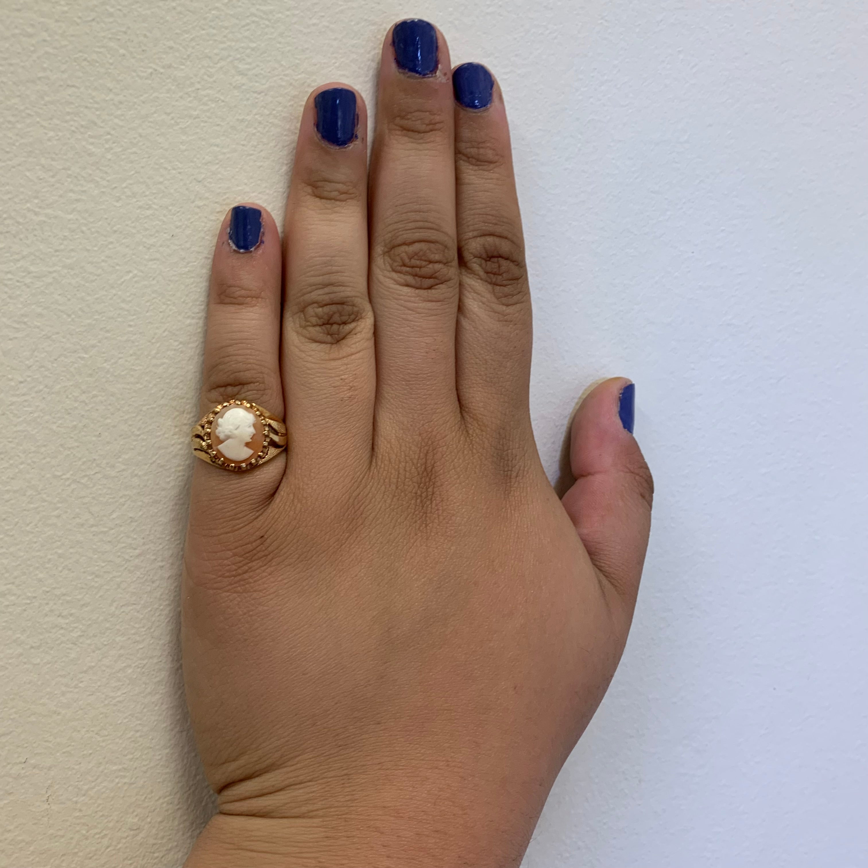 Tapered Cameo Ring | 2.20ct | SZ 5.25 |