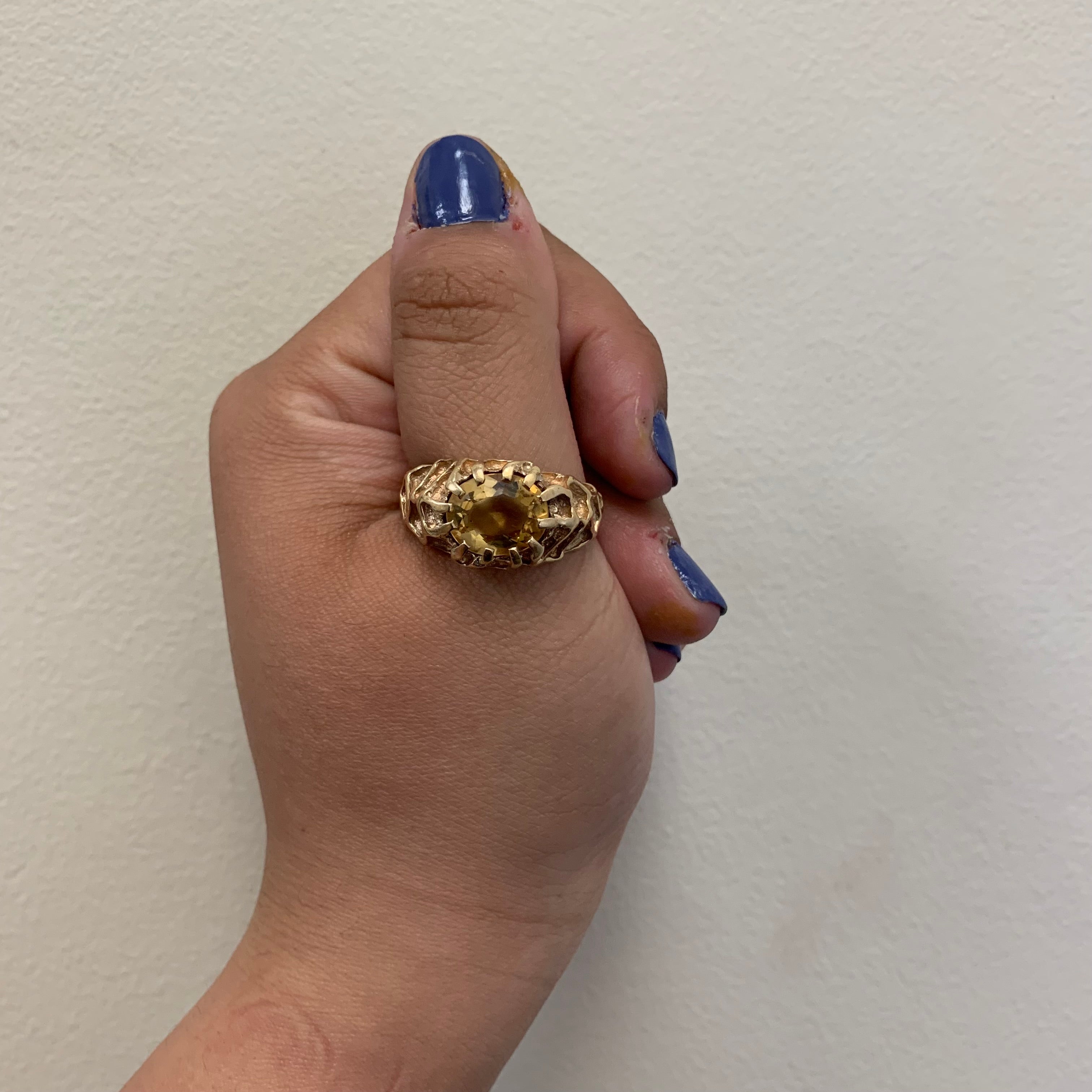 Citrine Ring | 4.15ct | SZ 15 |