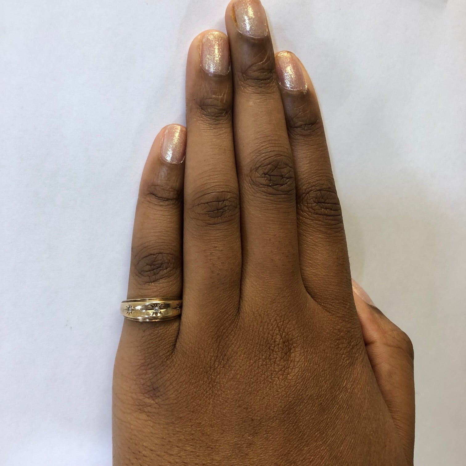 Bague diamant Star Burst | 0,04 ct | Taille 7,5 |