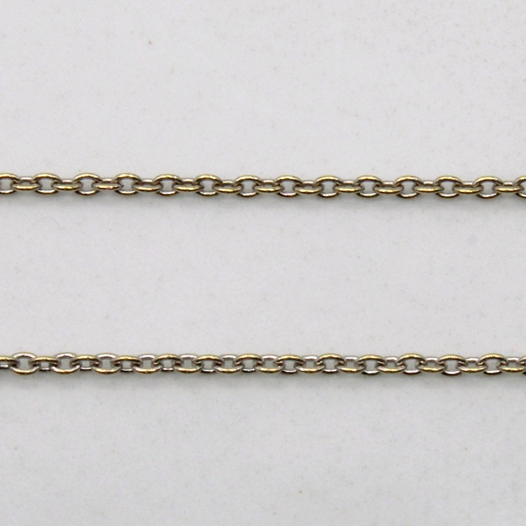 Diamond & Ruby Infinity Necklace | 0.19ctw, 0.02ct | 18" |