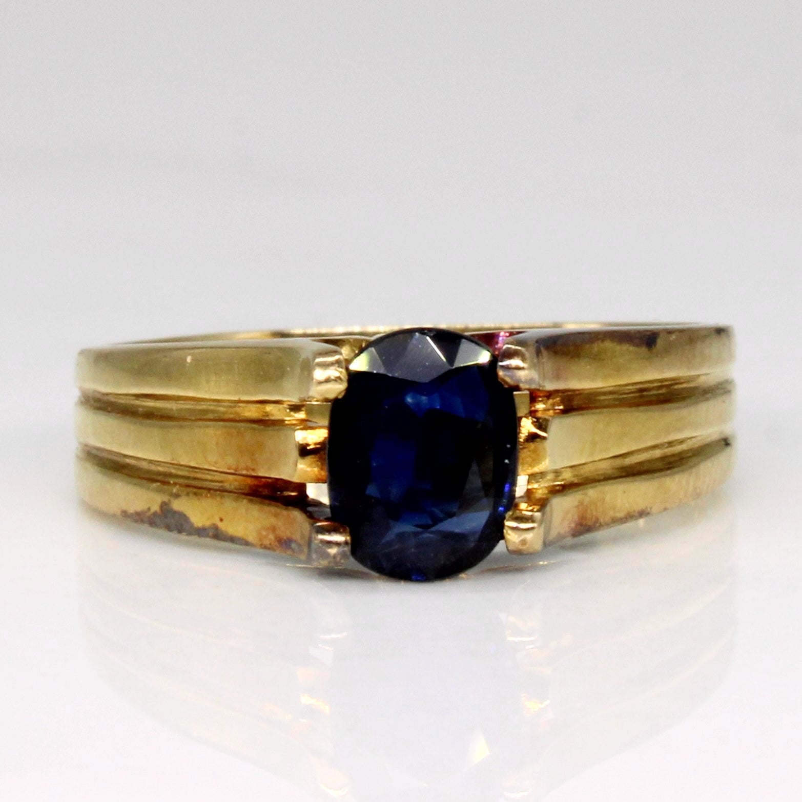 Sapphire Solitaire Ring | 0.42ct | SZ 5.25 |