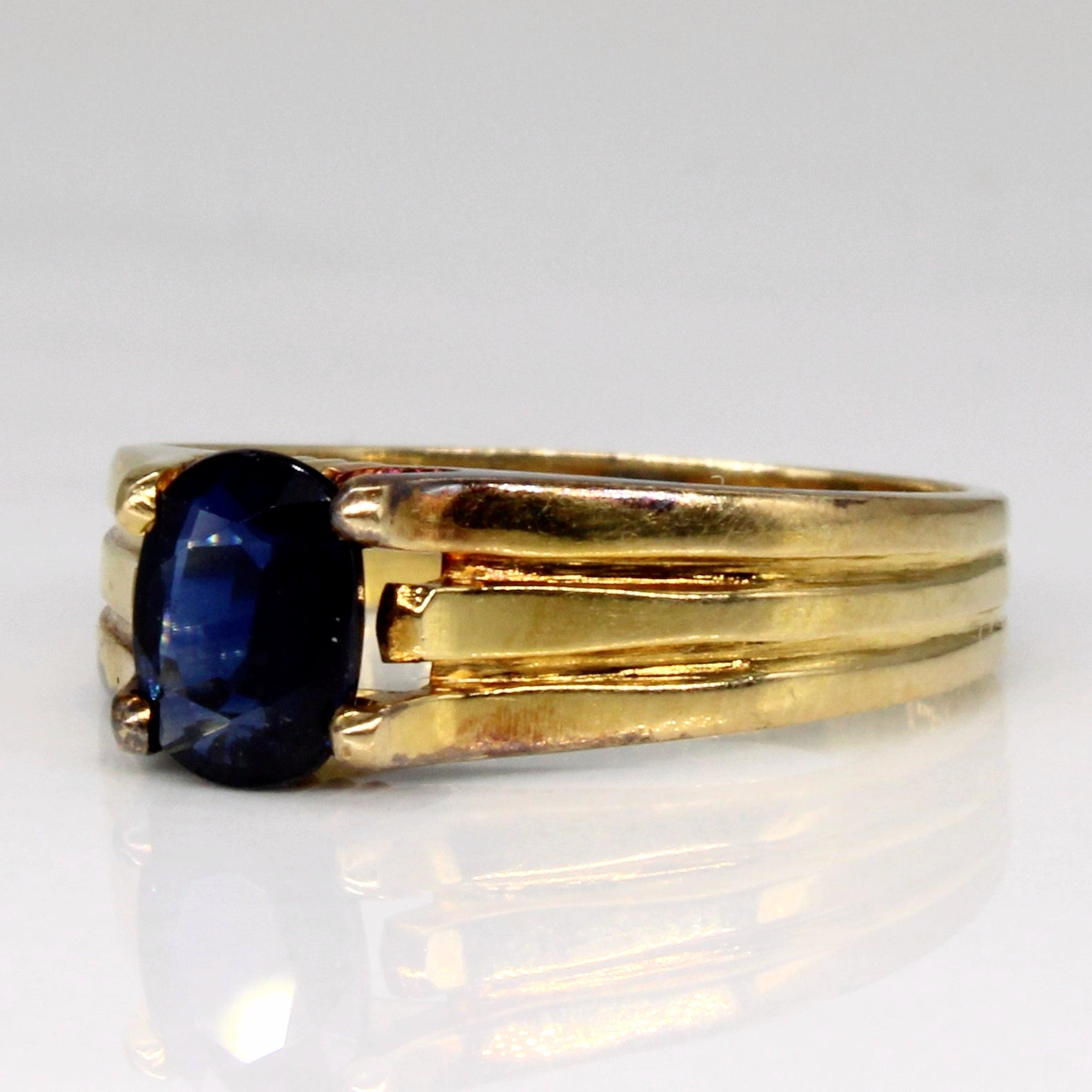 Sapphire Solitaire Ring | 0.42ct | SZ 5.25 |