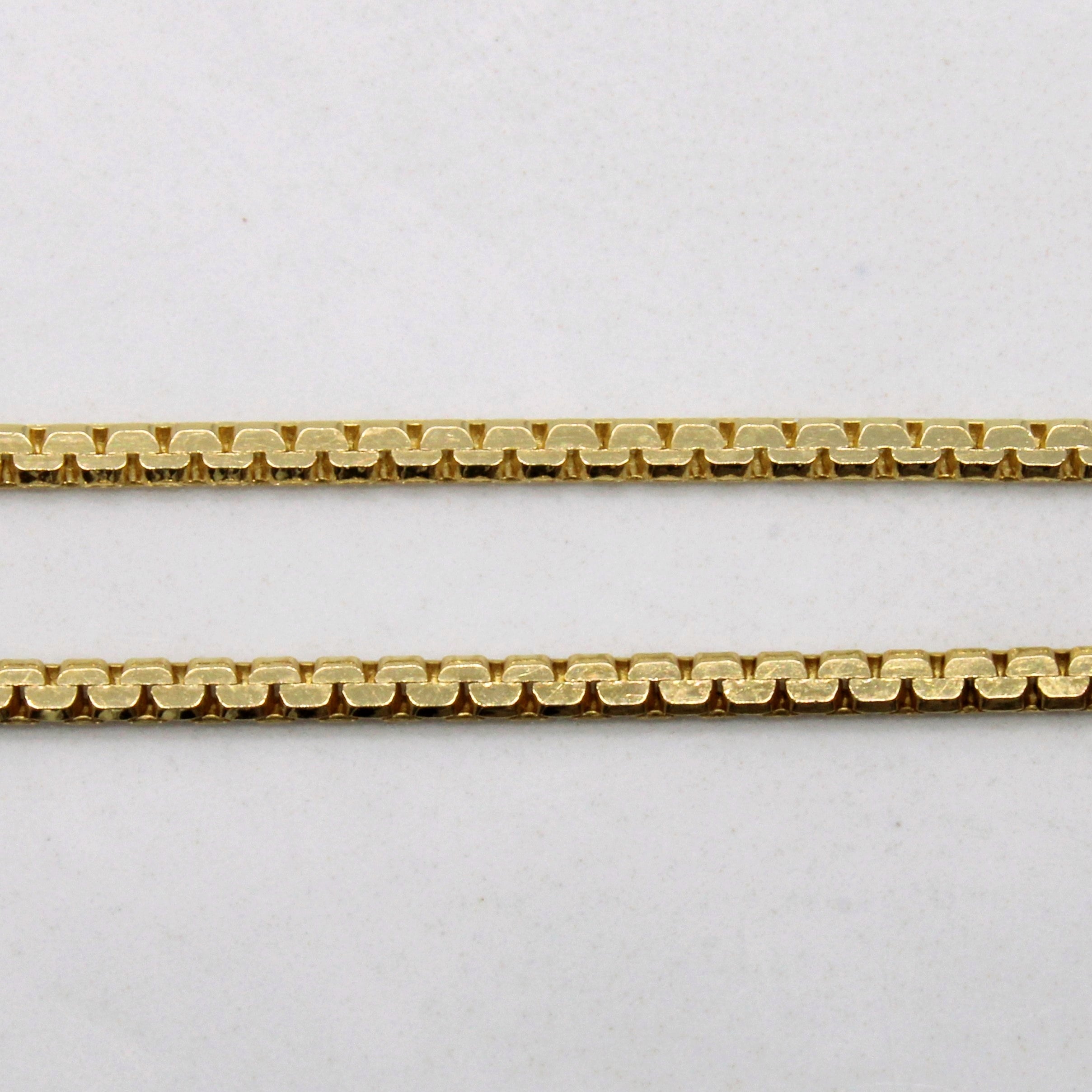 Channel Set Diamond Necklace | 0.21ctw | 16" |