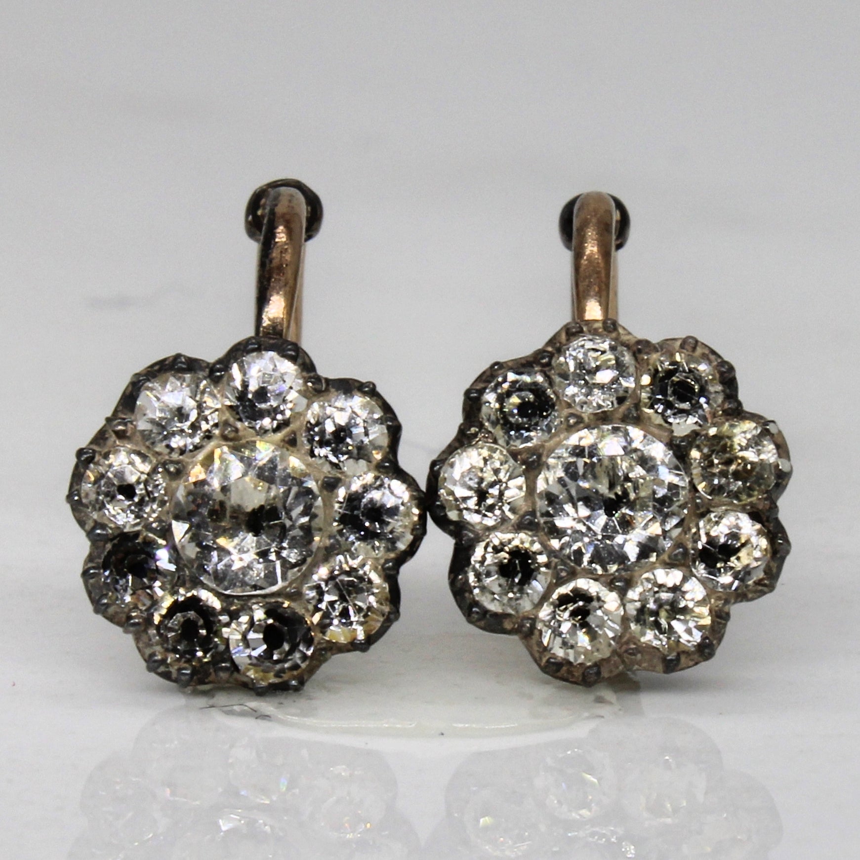 Late Georgian Era Pasté Glass Earrings |