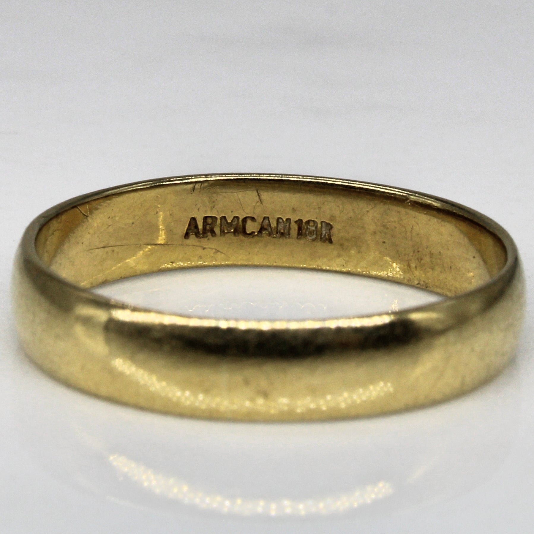Plain Yellow Gold Band | SZ 7 |