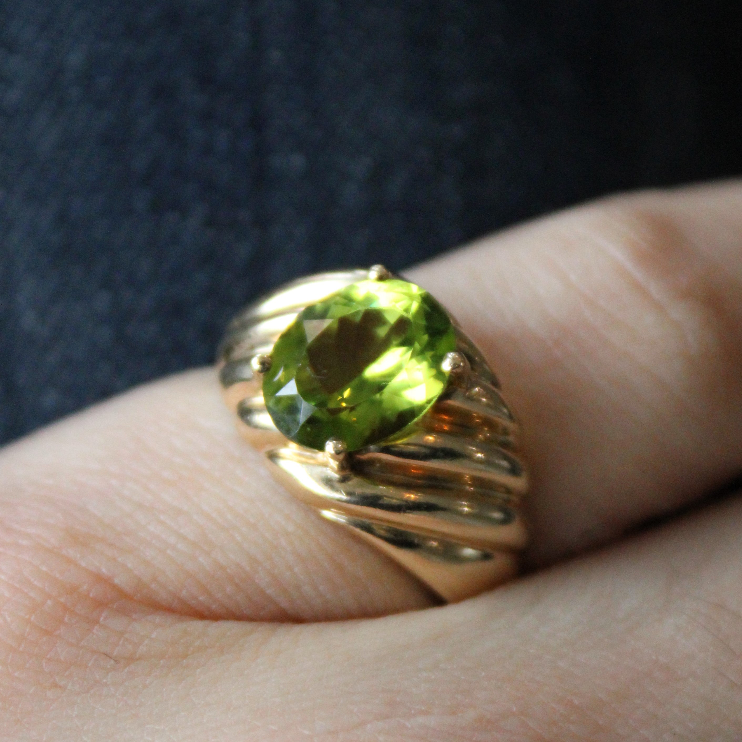 Peridot Cocktail Ring | 2.60ct | SZ 6 |
