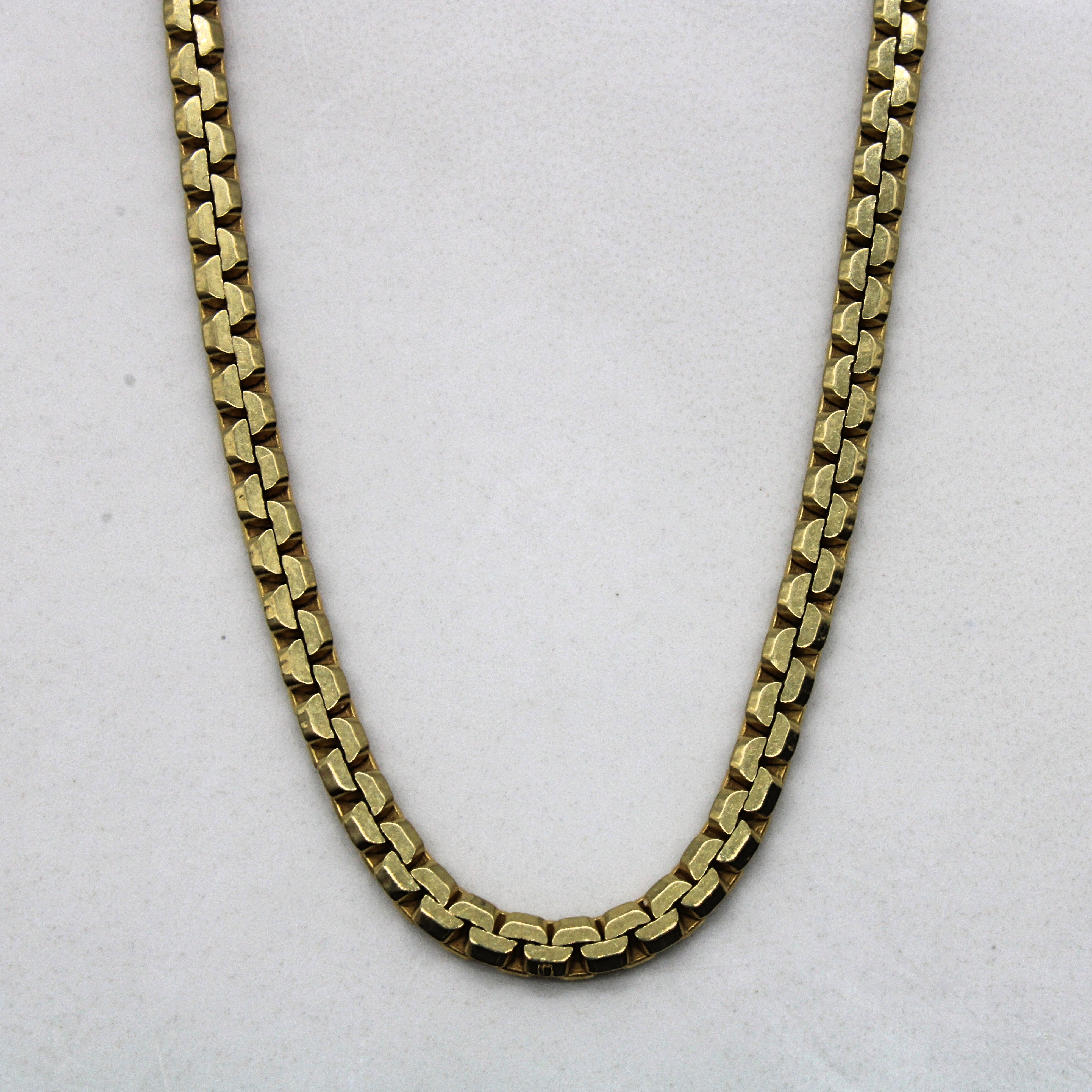 10k Yellow Gold Serpentine Chain | 16" |